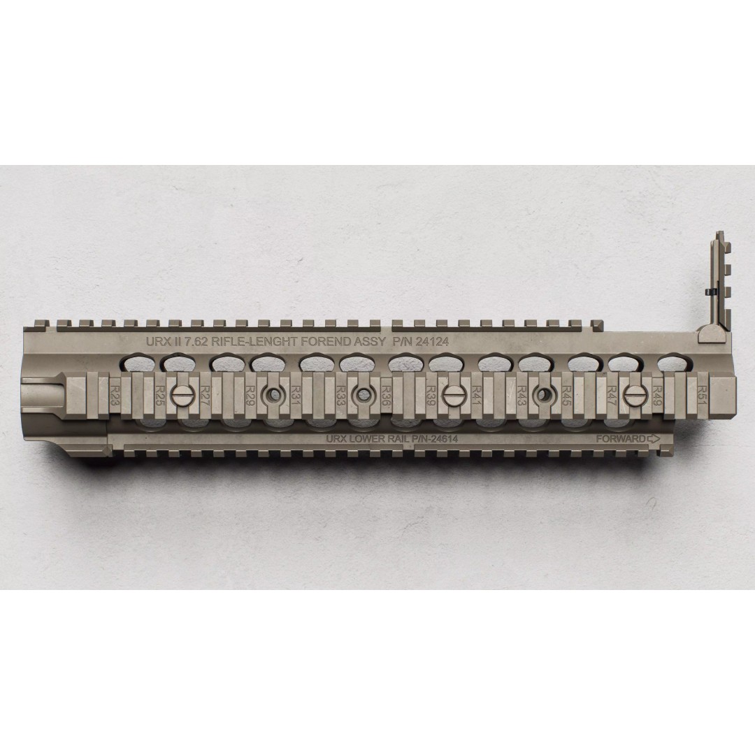 KAC M110 URX-2 Handguard 3D Model – Low Poly Game Asset, FBX - View 9