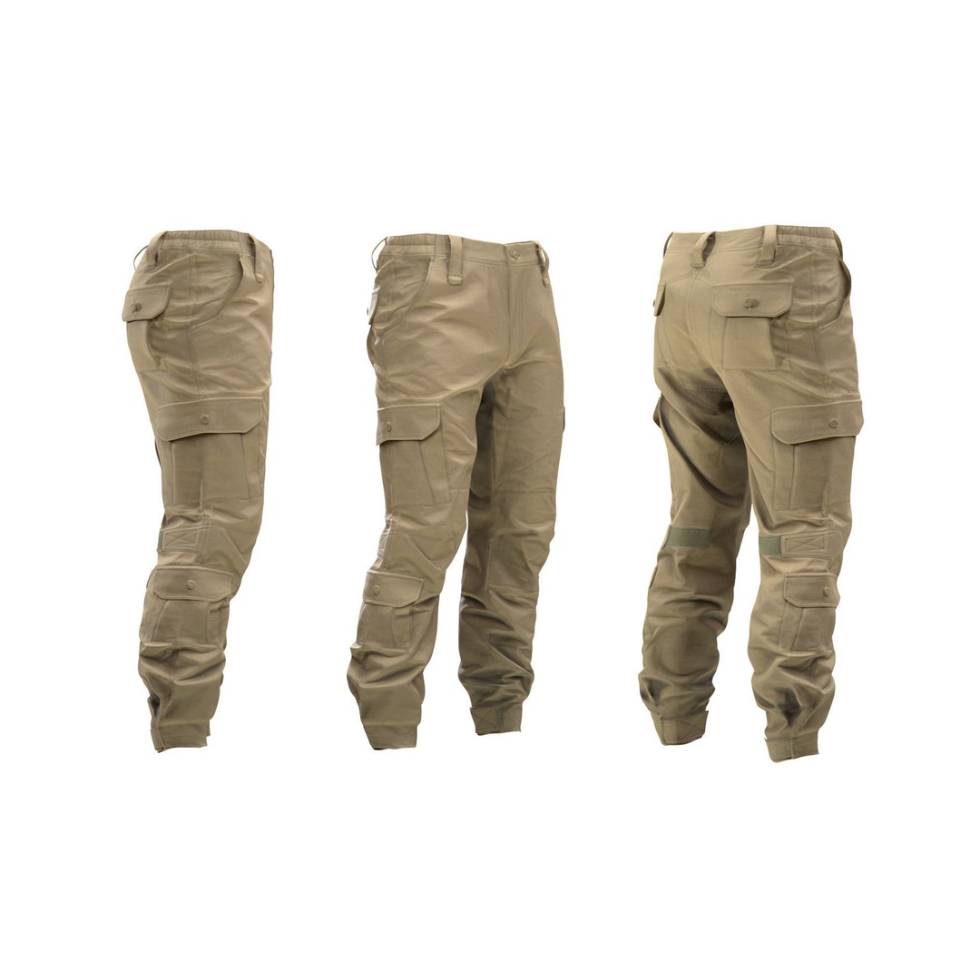 Pants 198 3D Model – Rigged Low-Poly Clothing for Metahumans, FBX & Blender - View 4