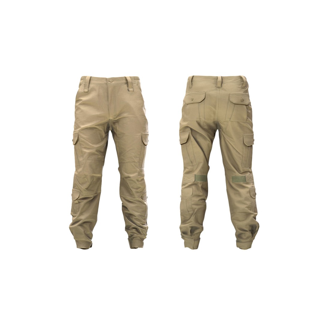 Pants 198 3D Model – Rigged Low-Poly Clothing for Metahumans, FBX & Blender - View 5