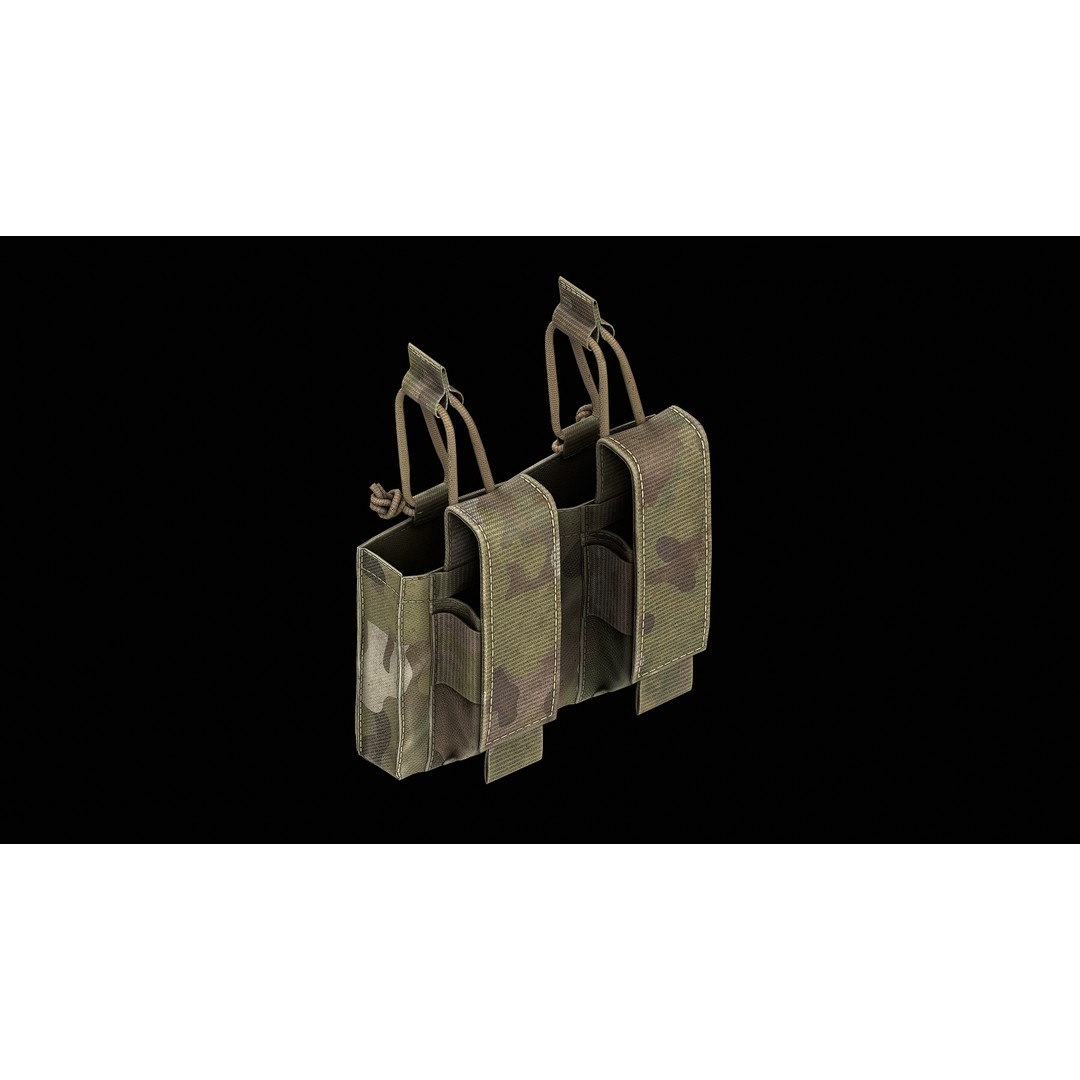 Condor M4 Kangaroo Mag Pouch 3D Model – Low Poly Game-Ready FBX - View 12