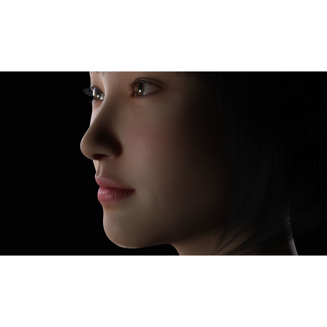 Noi 3D Model – Low Poly Female Character, Game Ready, Rigged - View 29