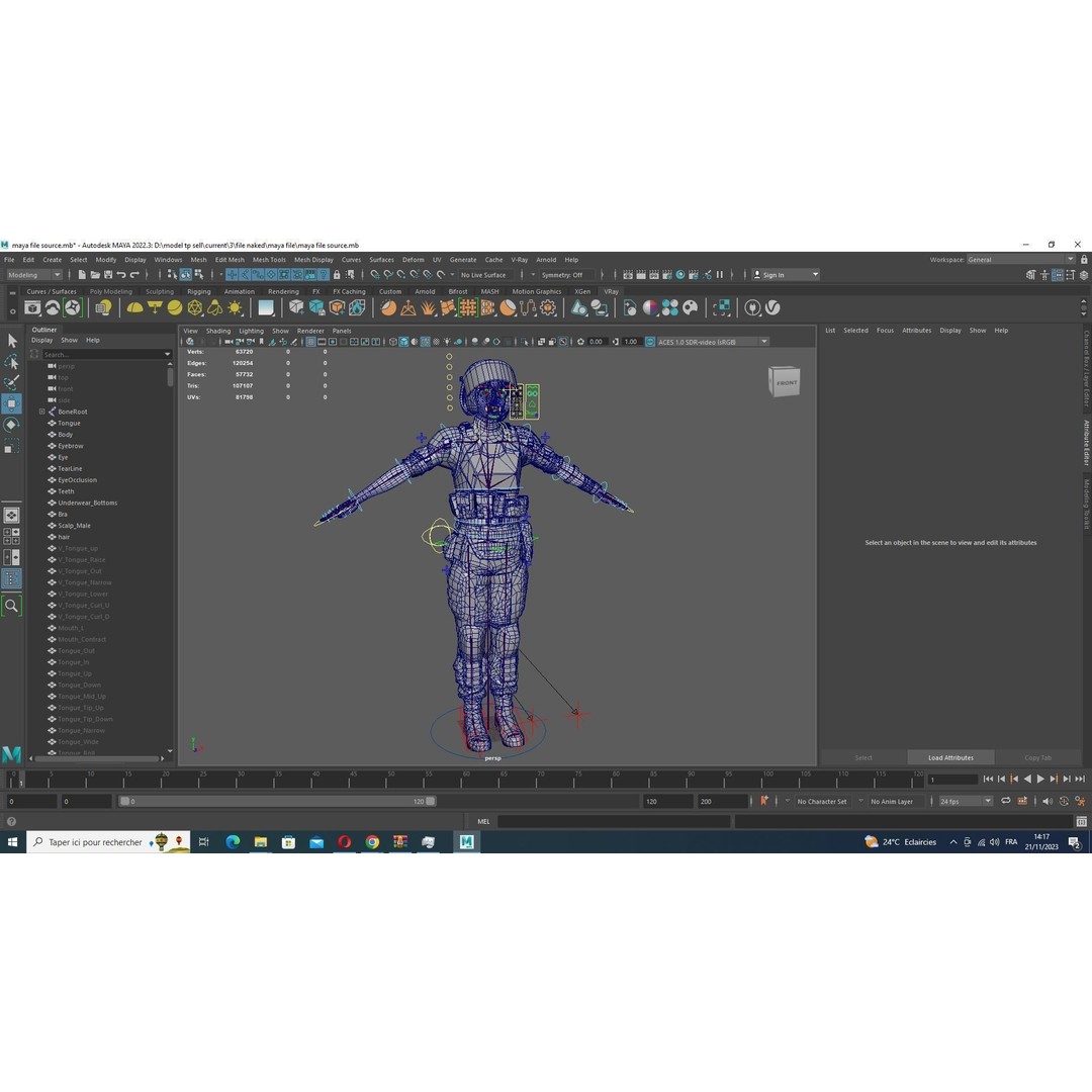 Noi 3D Model – Low Poly Female Character, Game Ready, Rigged - View 37