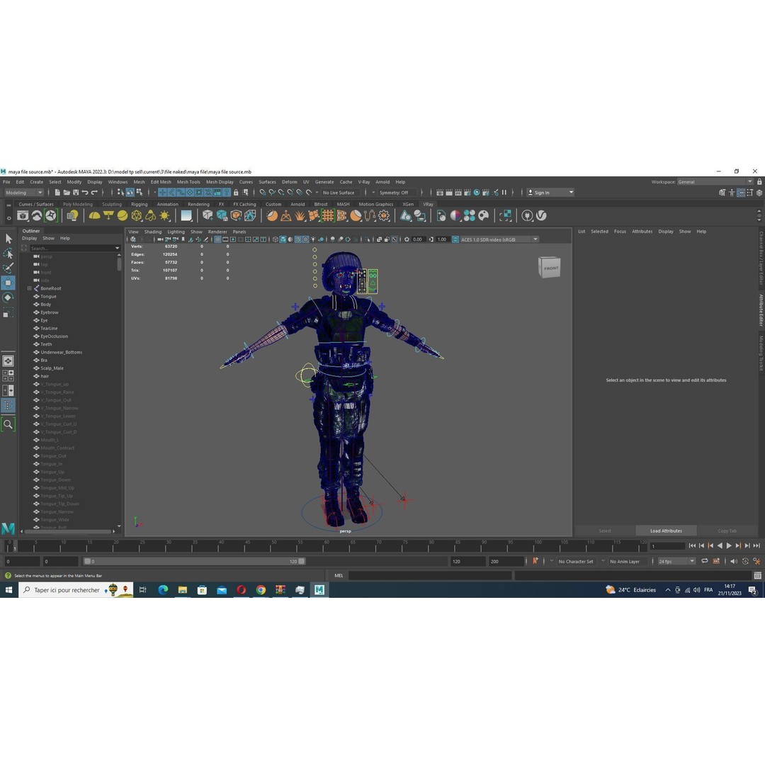 Noi 3D Model – Low Poly Female Character, Game Ready, Rigged - View 38