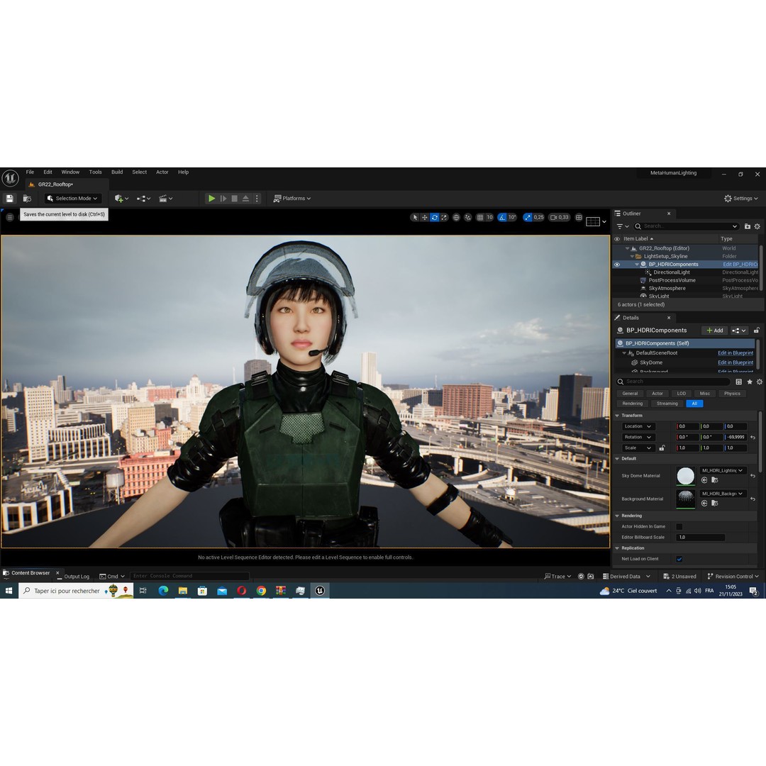 Noi 3D Model – Low Poly Female Character, Game Ready, Rigged - View 48