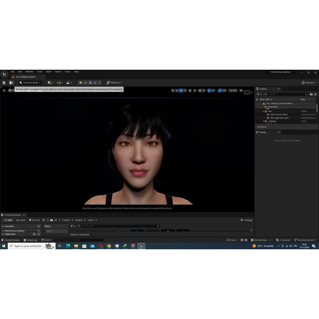 Noi 3D Model – Low Poly Female Character, Game Ready, Rigged - View 52