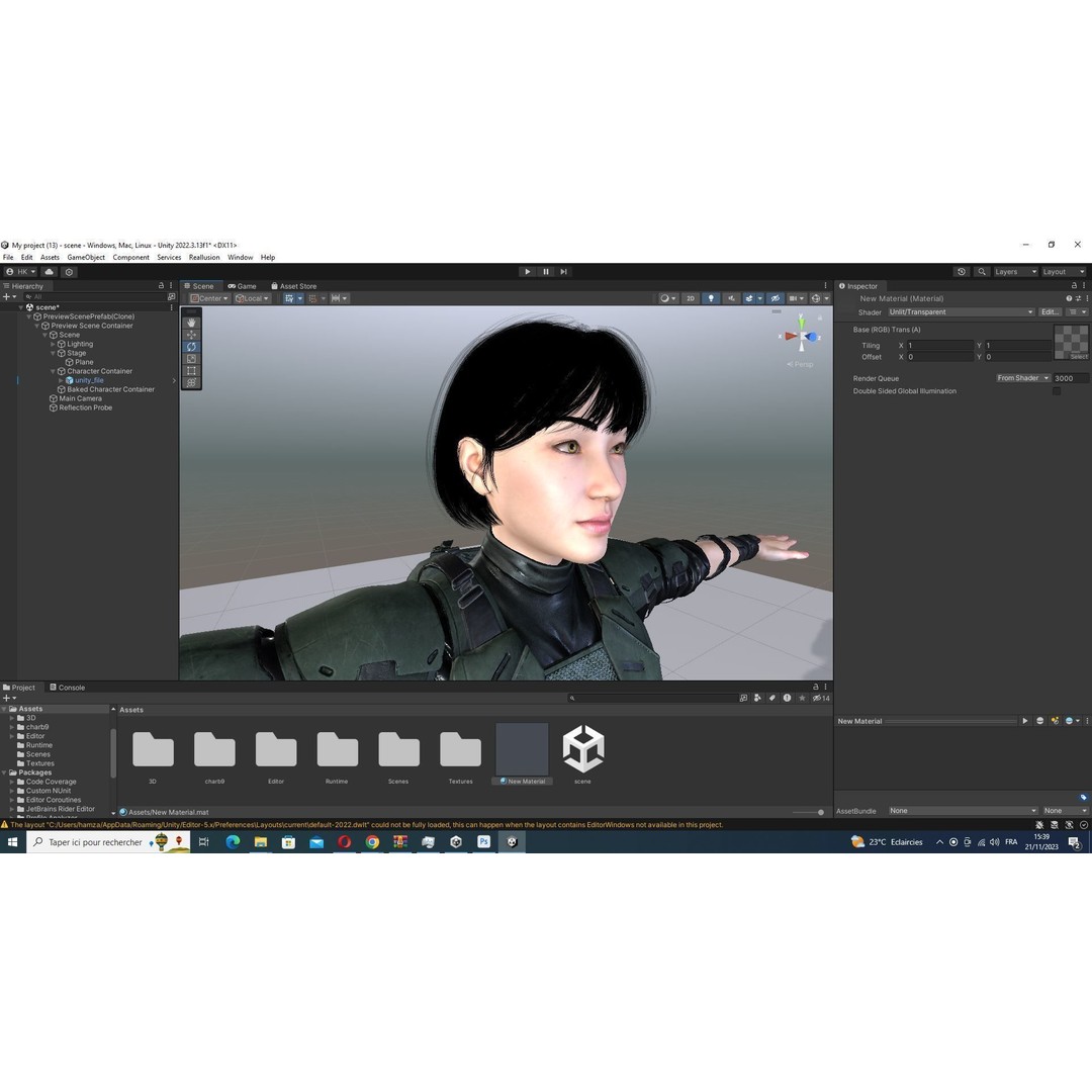 Noi 3D Model – Low Poly Female Character, Game Ready, Rigged - View 62