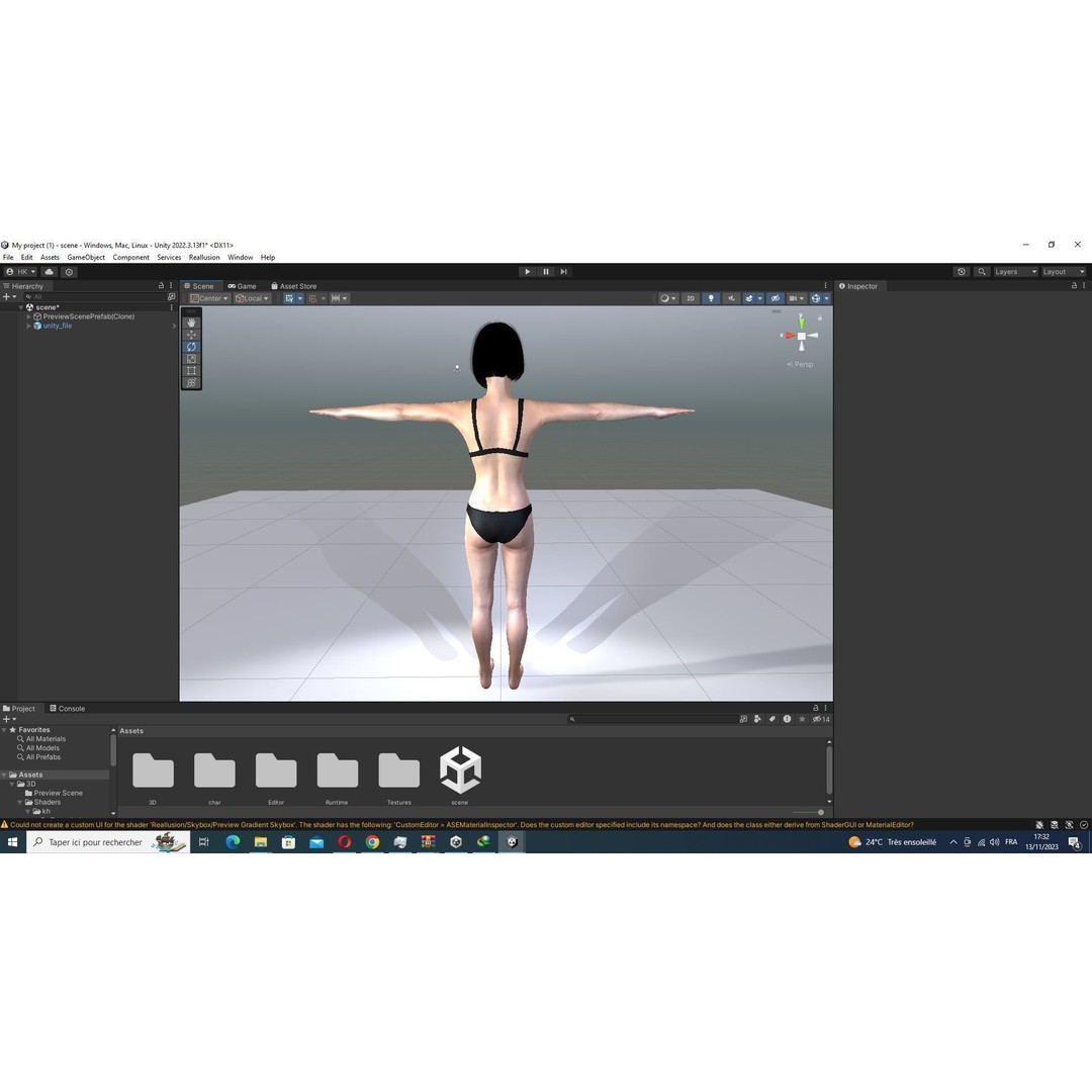 Noi 3D Model – Low Poly Female Character, Game Ready, Rigged - View 63