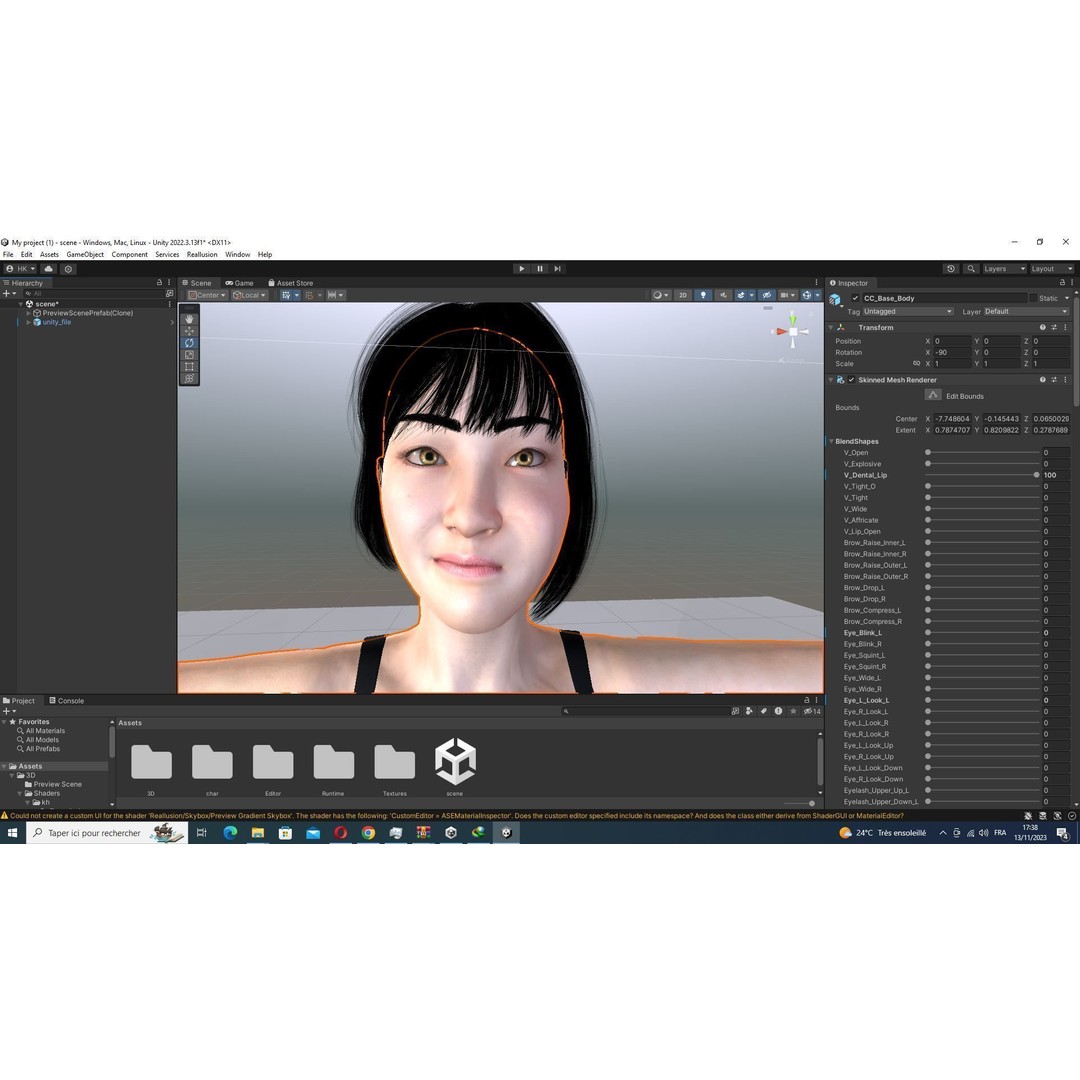 Noi 3D Model – Low Poly Female Character, Game Ready, Rigged - View 65