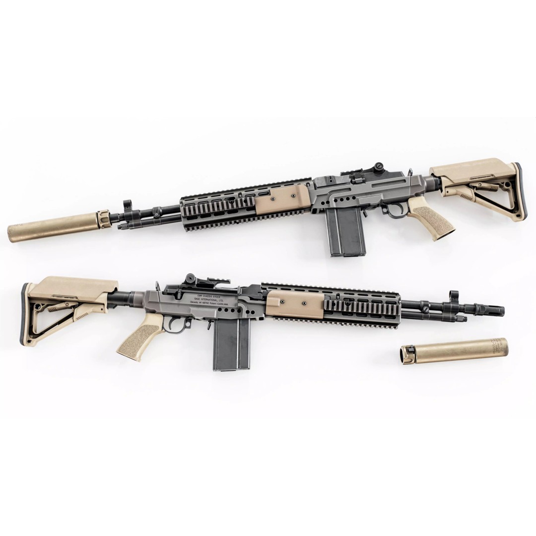 MK14 MOD1 Enhanced Battle Rifle 3D Model – Game Ready PBR Asset, FBX - View 2