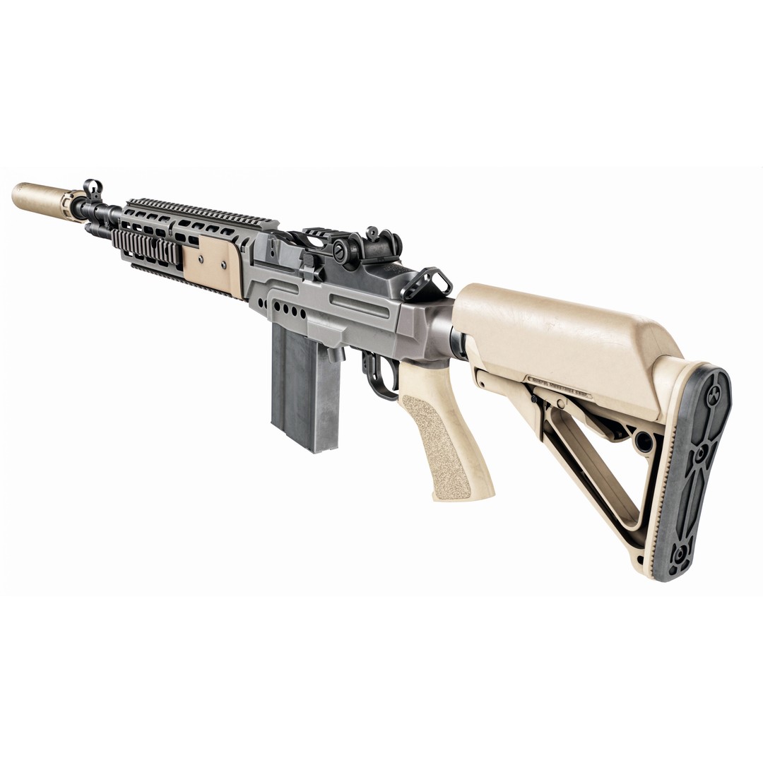 MK14 MOD1 Enhanced Battle Rifle 3D Model – Game Ready PBR Asset, FBX - View 8