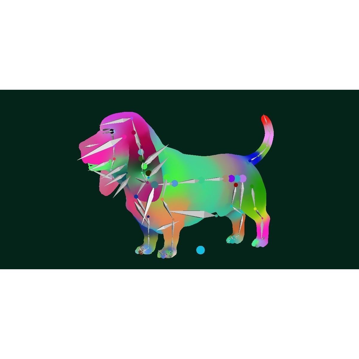 Basset Hound - Game-Ready 3D Model - View 16