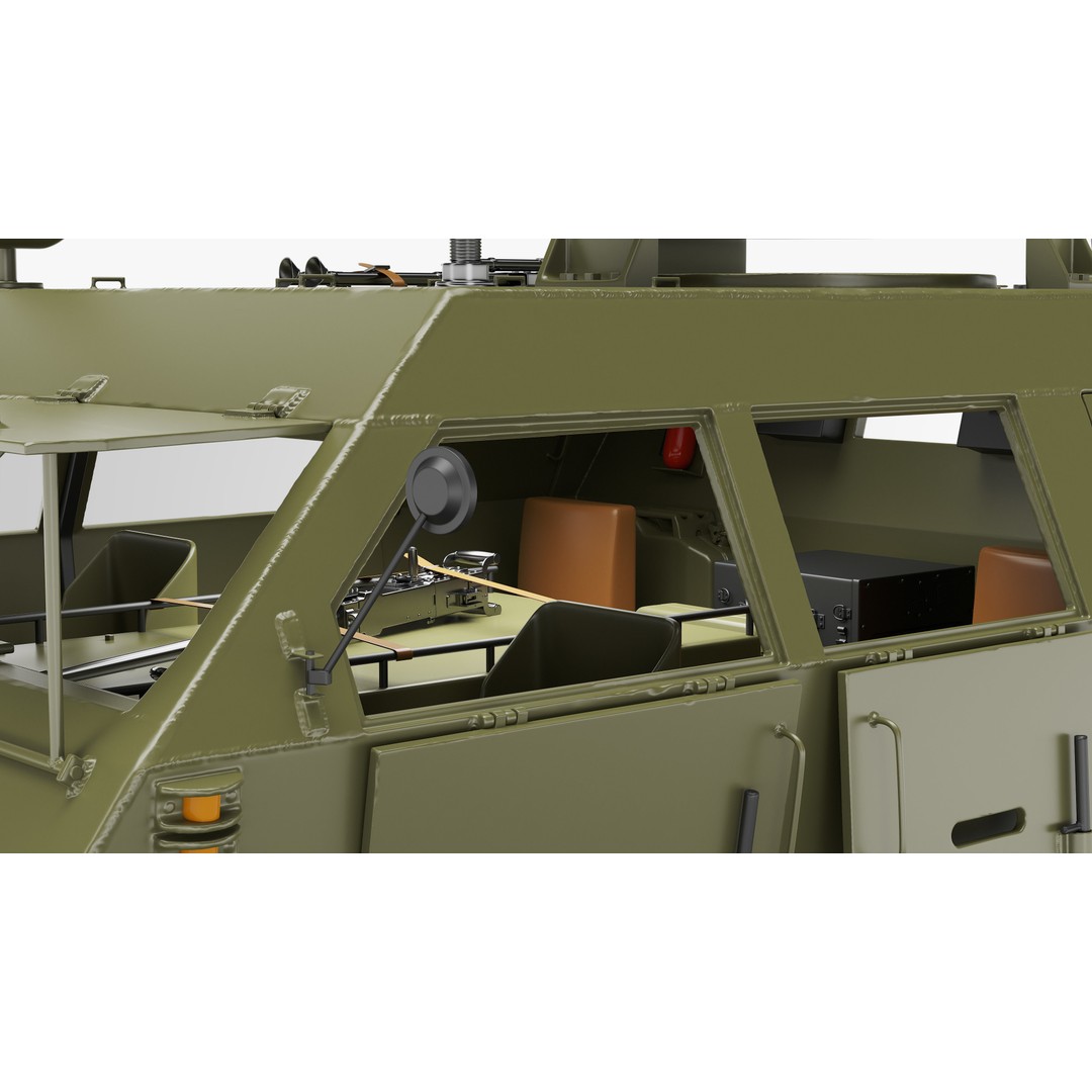 M25 M26 Dragon Wagon 3D Model – High Poly WWII Tank Transporter, FBX, OBJ - View 14