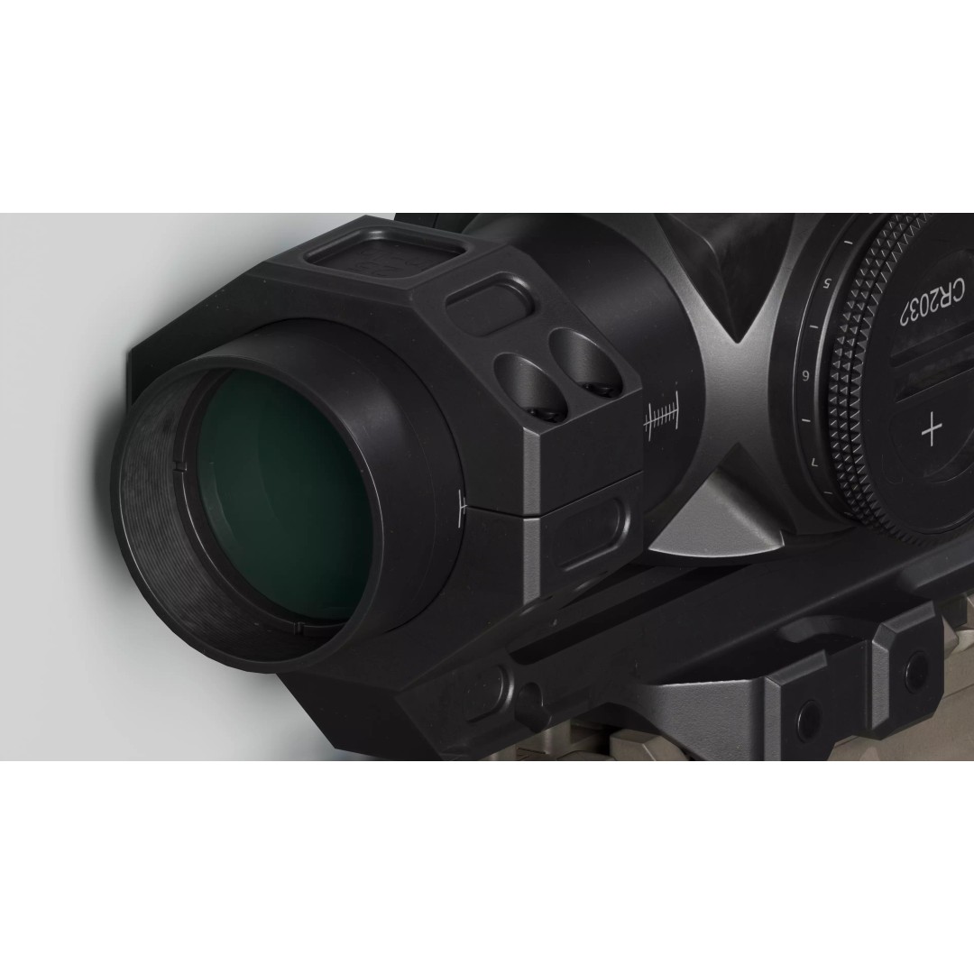Vortex AMG 1-10x24 FFP LPVO Scope 3D Model – Low Poly Game Asset, FBX - View 6