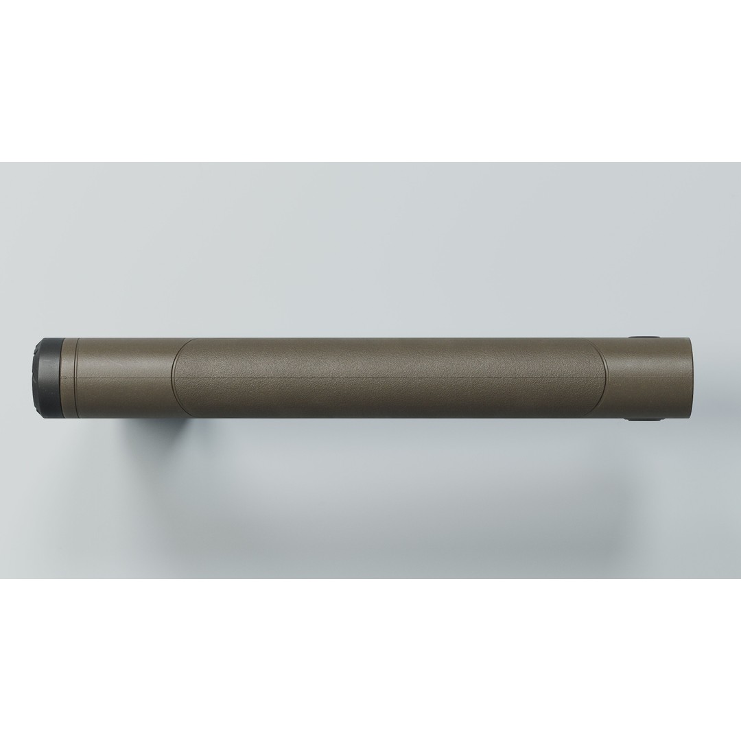 HRS Light Fixed Buttstock 3D Model – Low Poly Game Asset, FBX - View 13