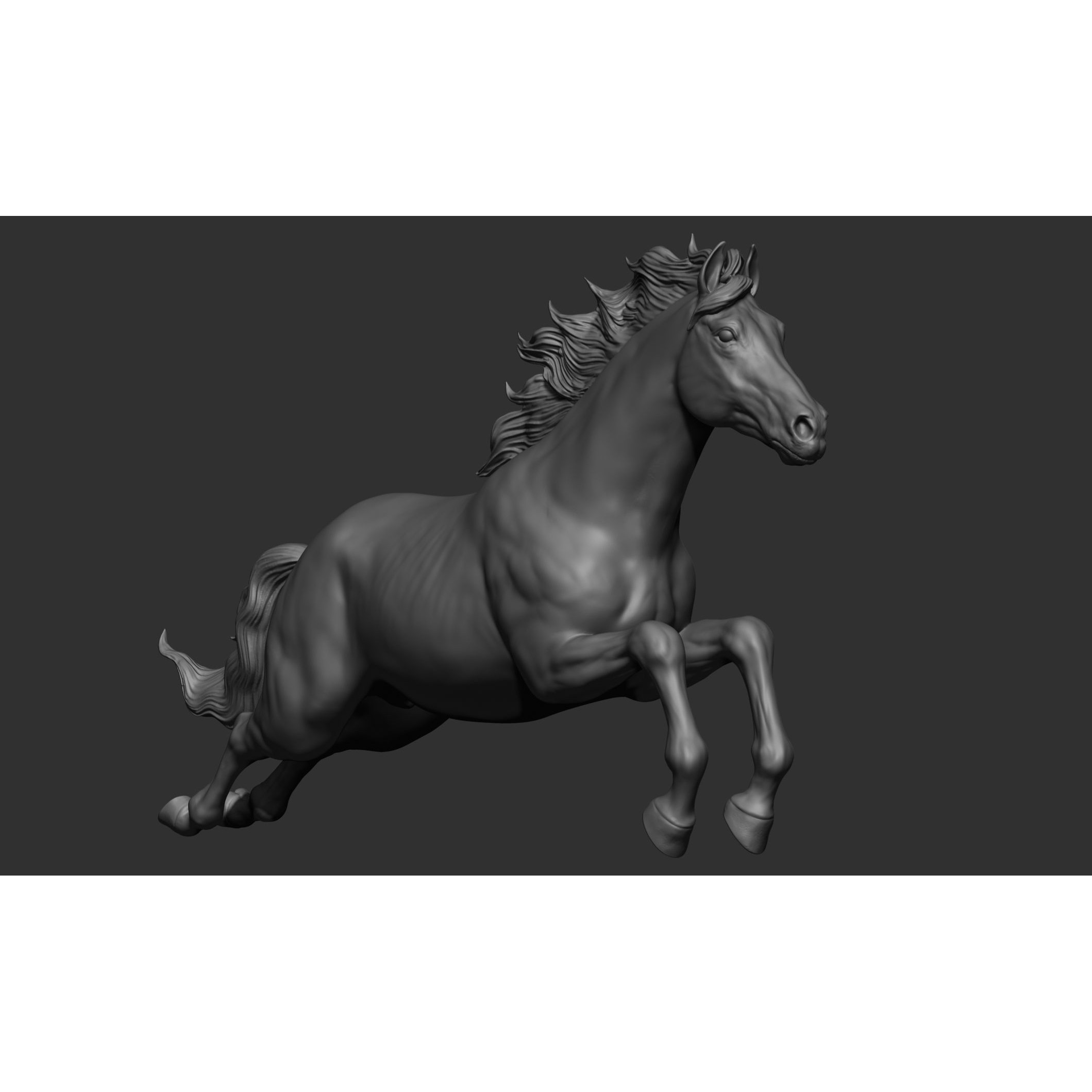 18 Horse Poses - 3D Model - View 13