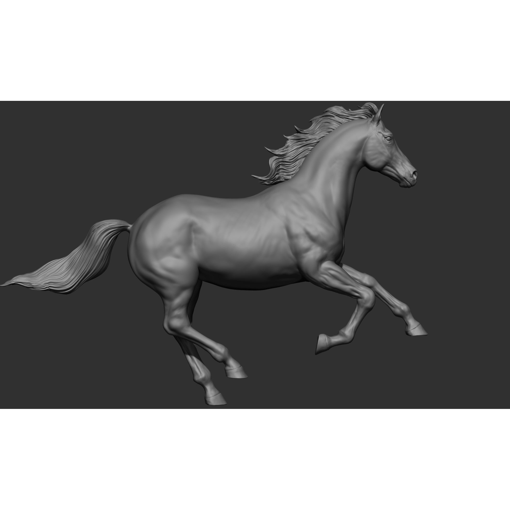 18 Horse Poses - 3D Model - View 17