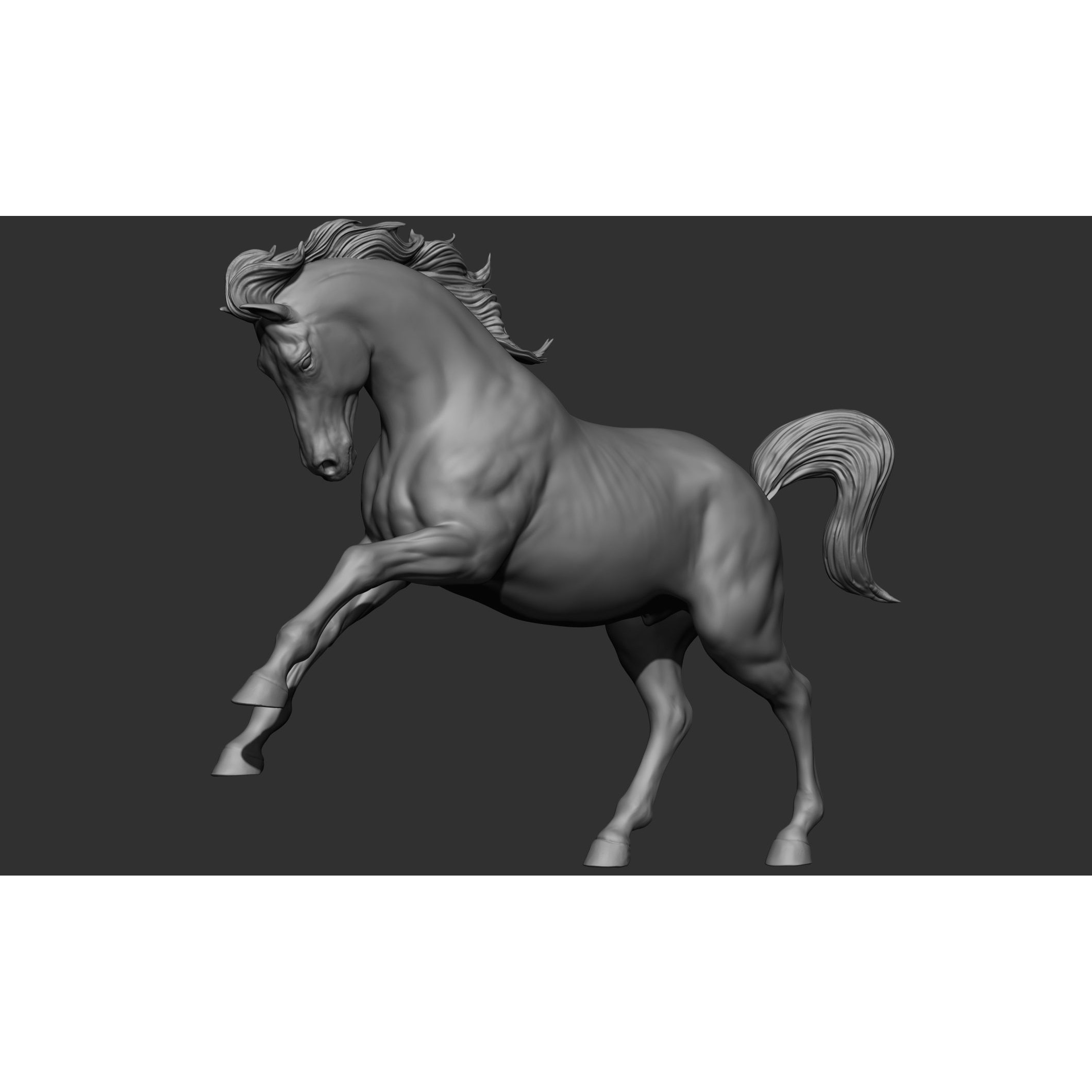 18 Horse Poses - 3D Model - View 30