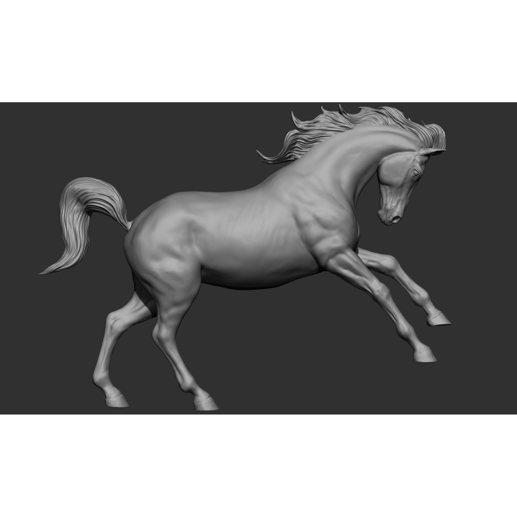 18 Horse Poses - 3D Model - View 33