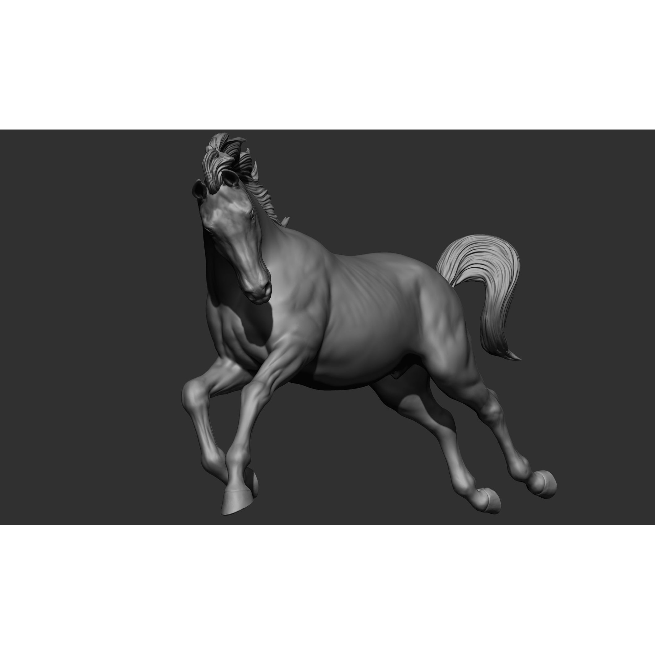 18 Horse Poses - 3D Model - View 35