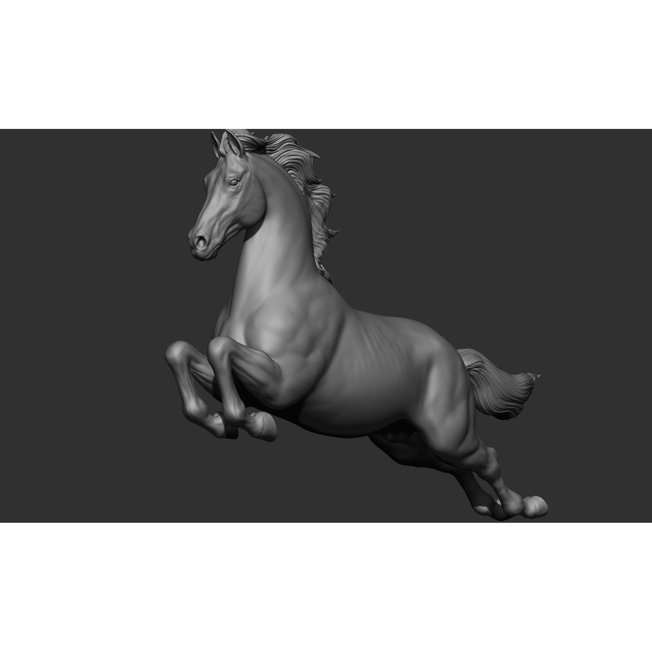 18 Horse Poses - 3D Model - View 41