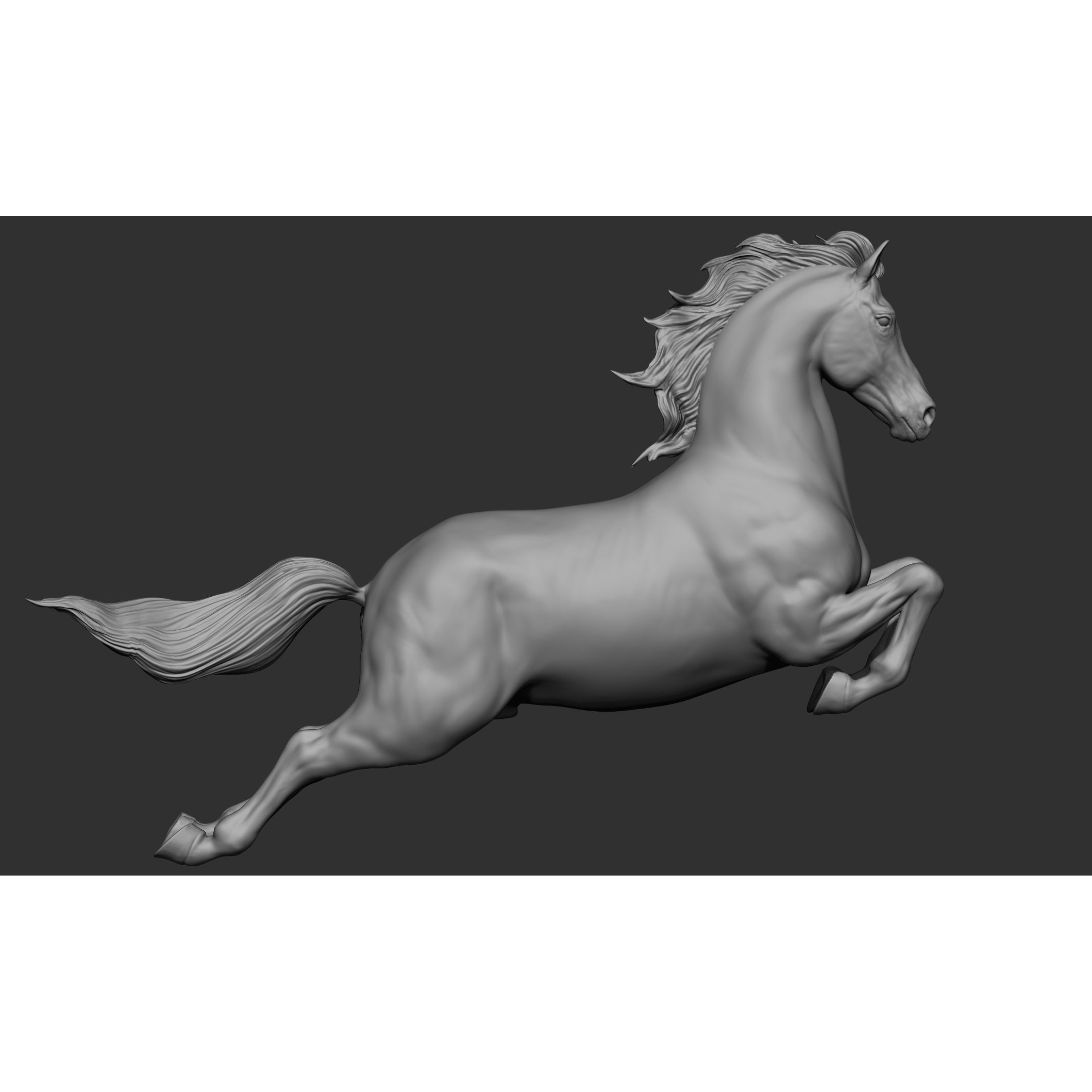 18 Horse Poses - 3D Model - View 44