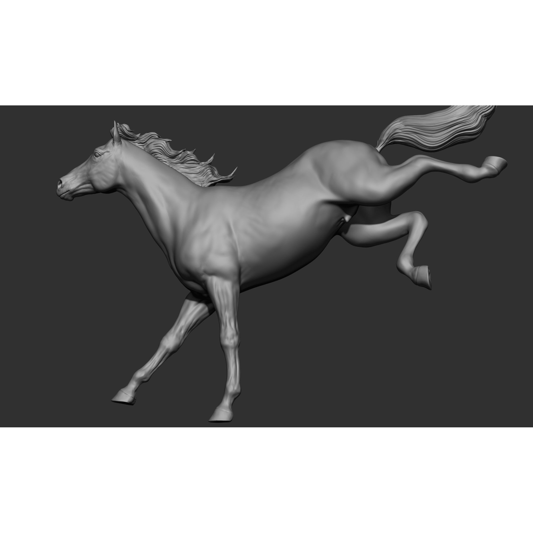 18 Horse Poses - 3D Model - View 47