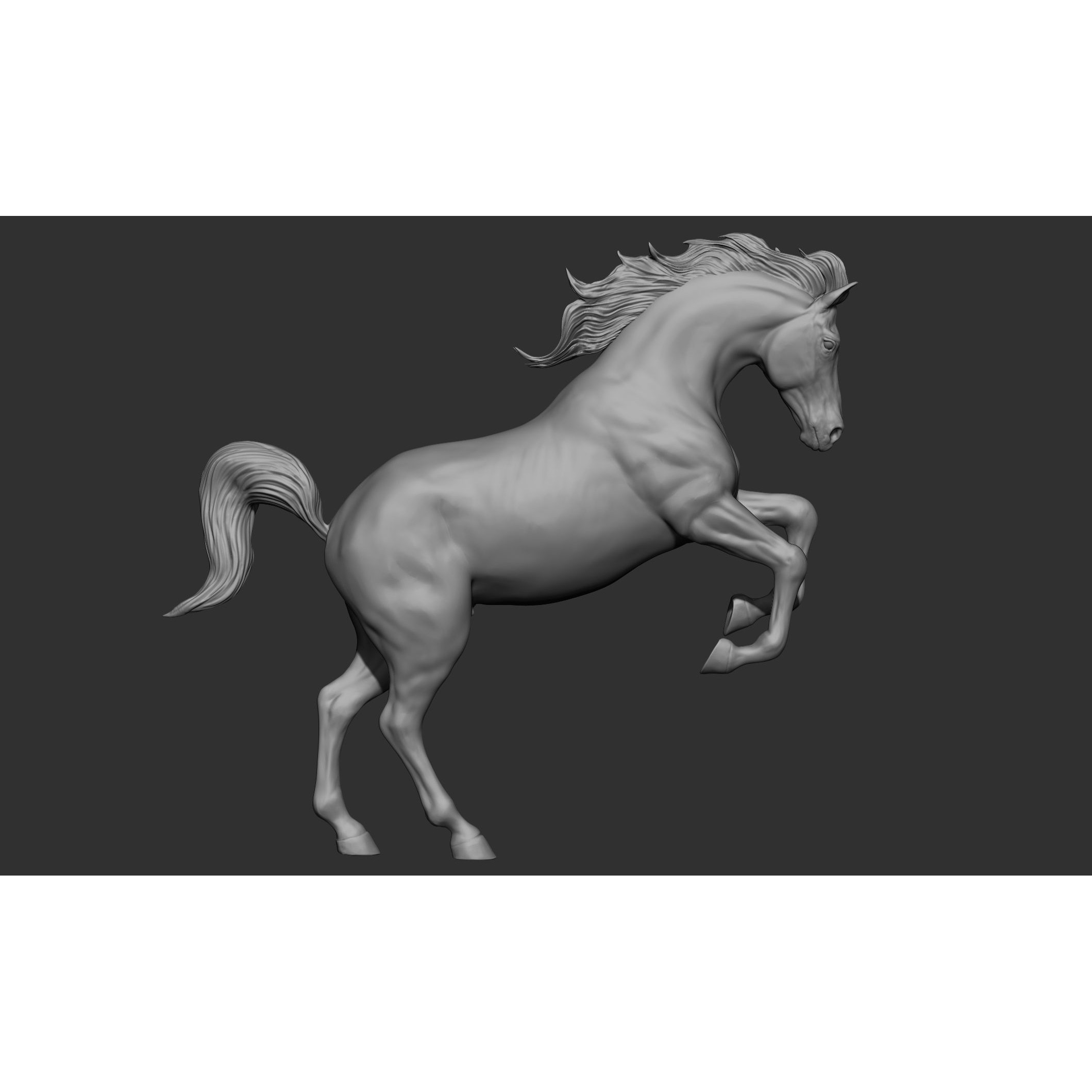 18 Horse Poses - 3D Model - View 54