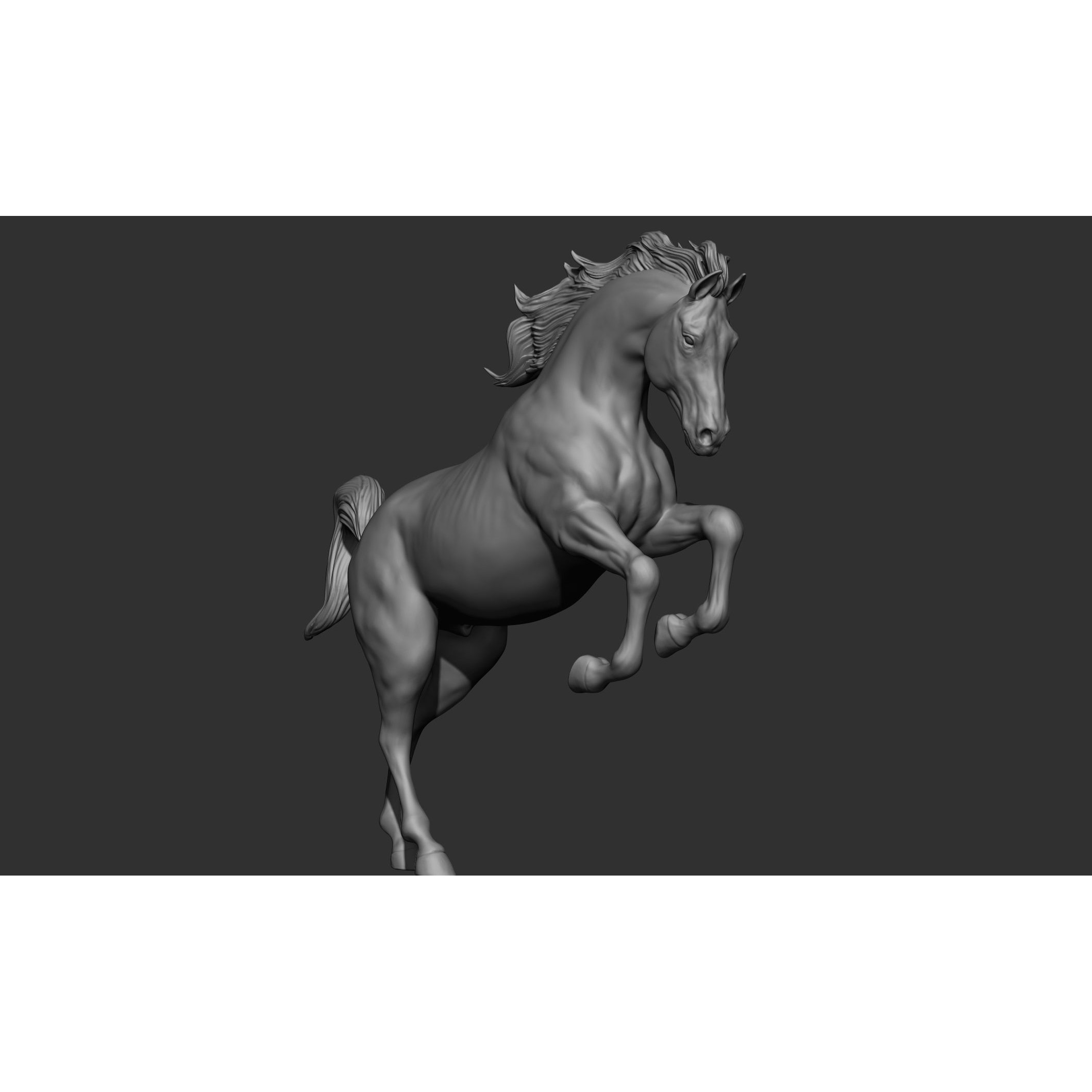 18 Horse Poses - 3D Model - View 55