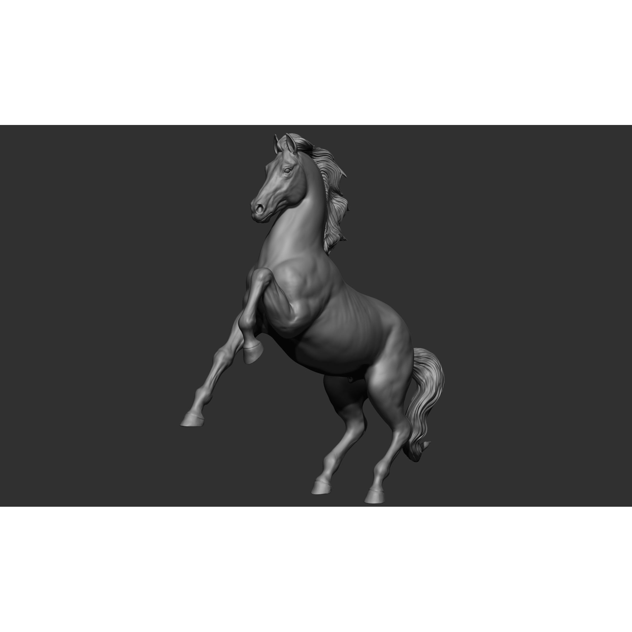 18 Horse Poses - 3D Model - View 56