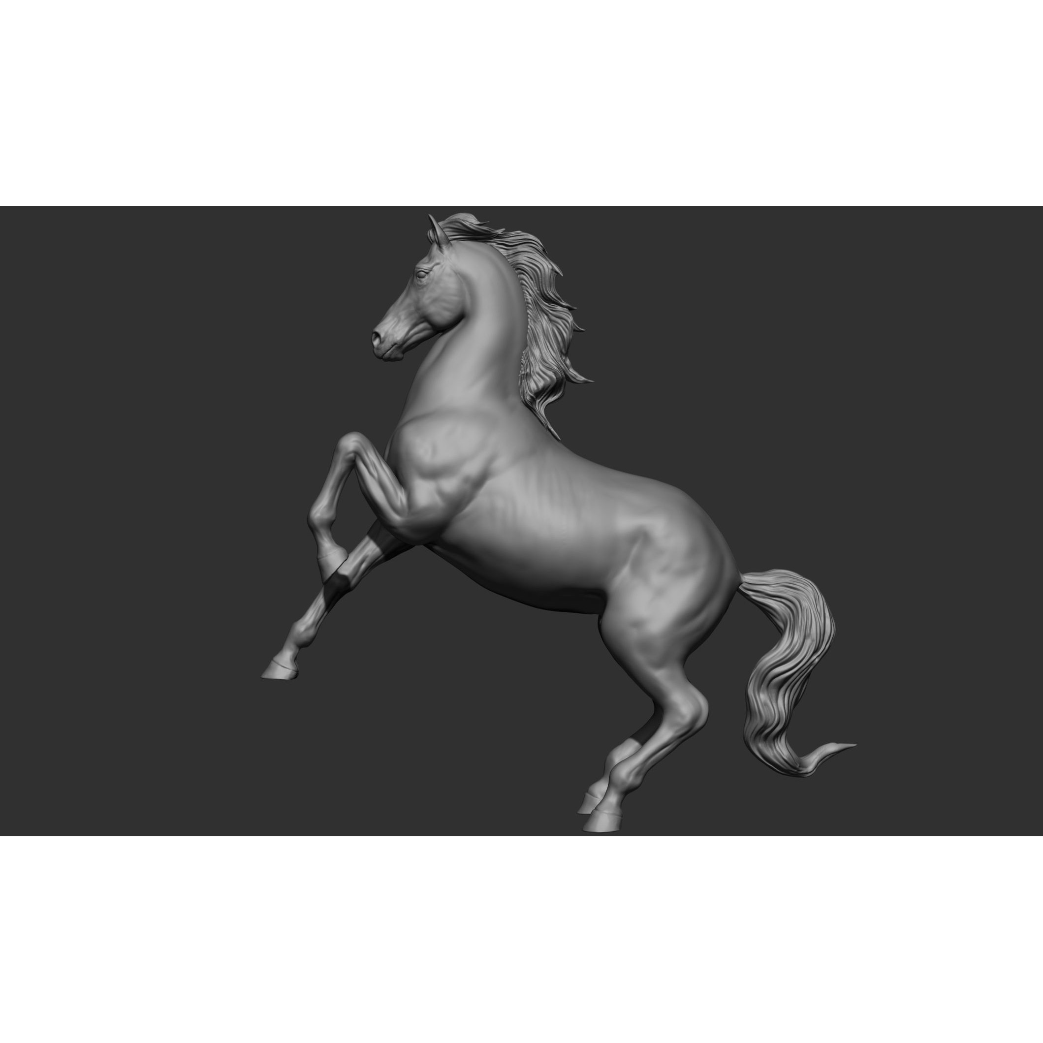18 Horse Poses - 3D Model - View 57