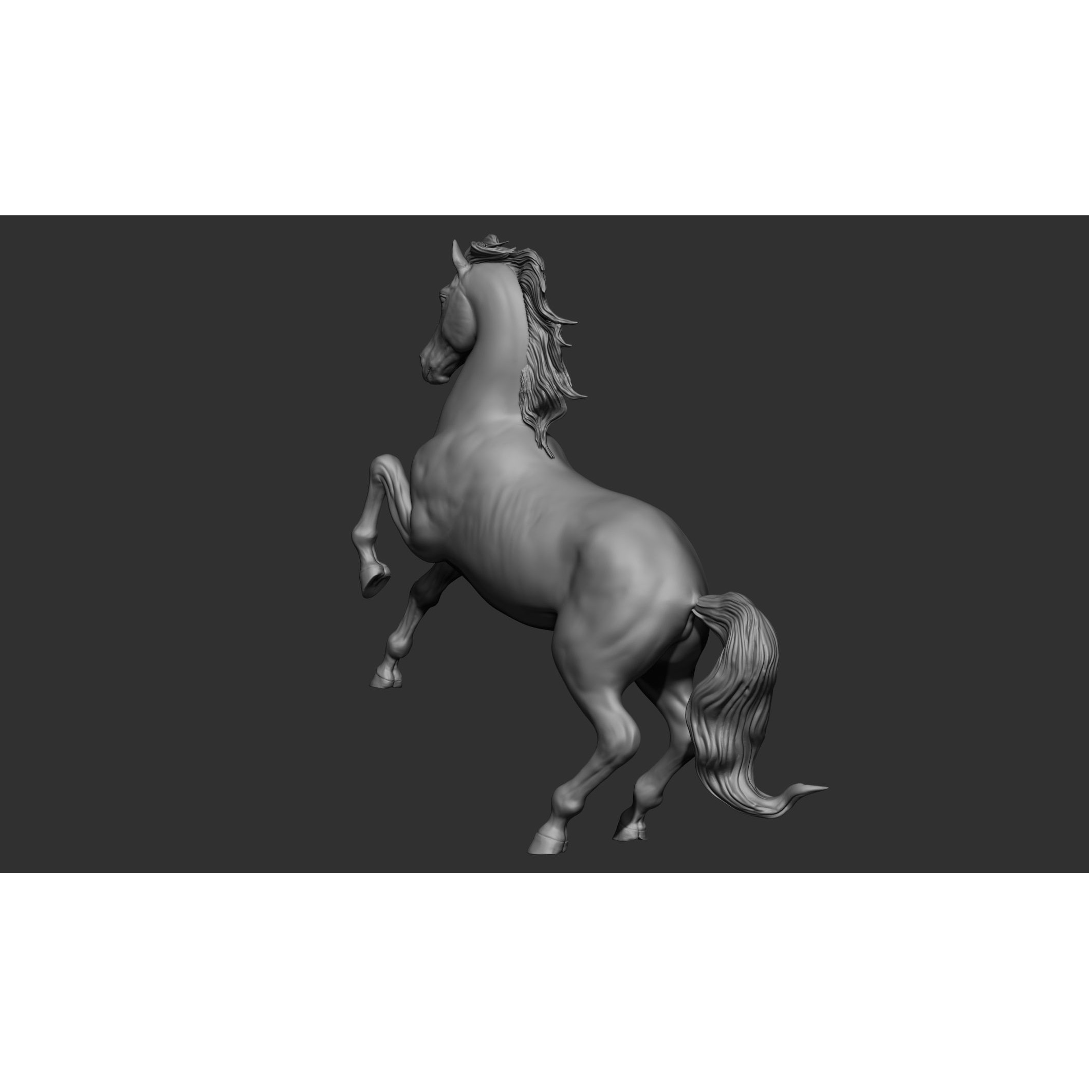 18 Horse Poses - 3D Model - View 58