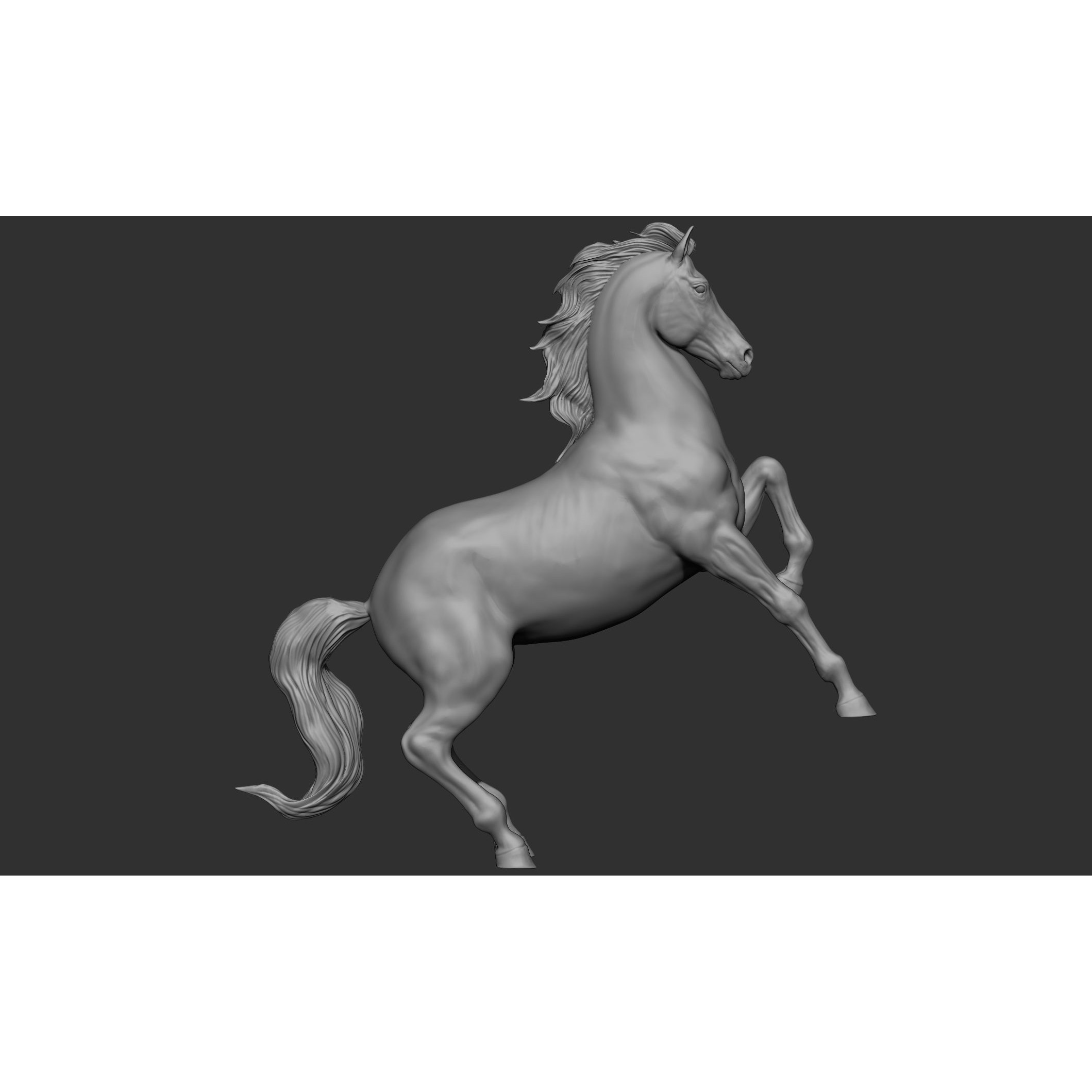 18 Horse Poses - 3D Model - View 59
