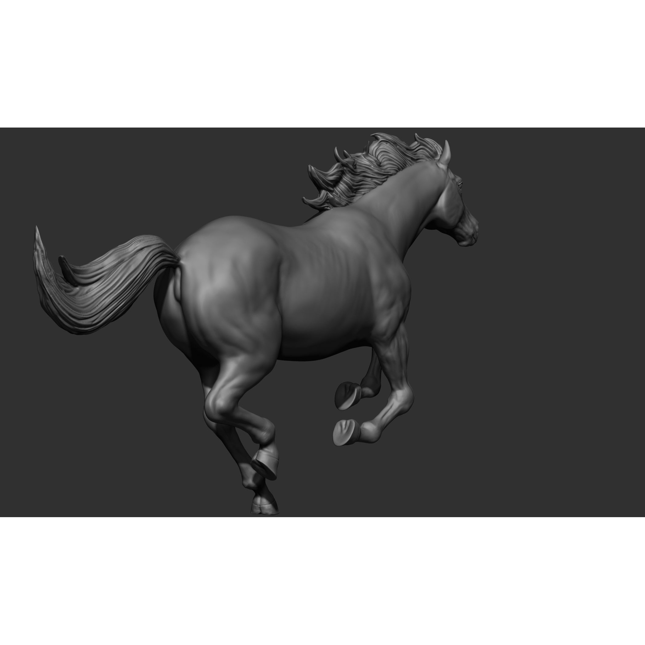 18 Horse Poses - 3D Model - View 6