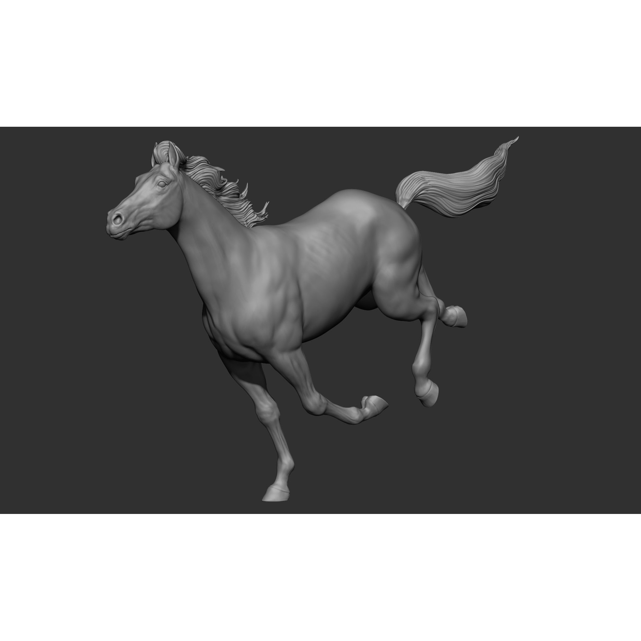 18 Horse Poses - 3D Model - View 61