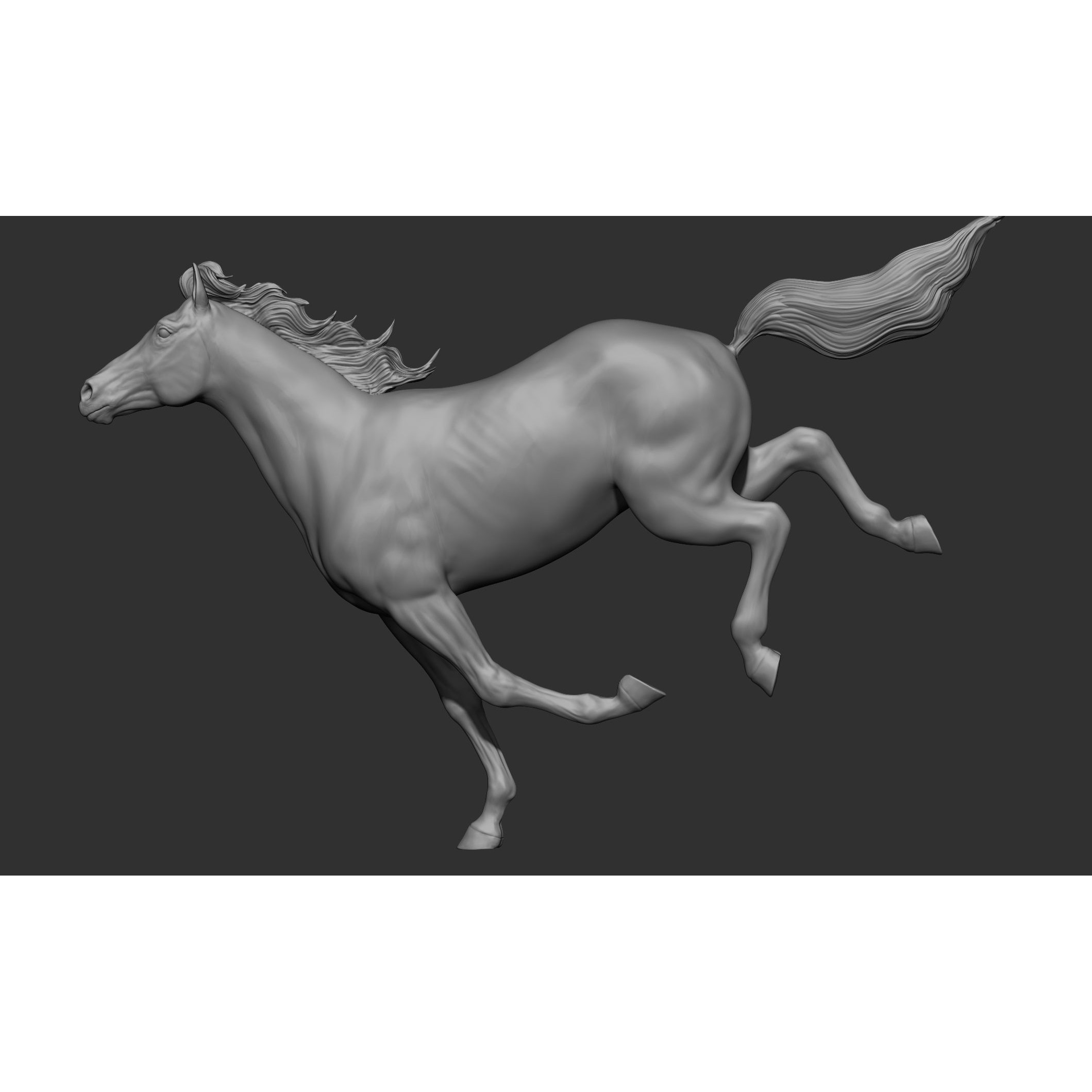 18 Horse Poses - 3D Model - View 62
