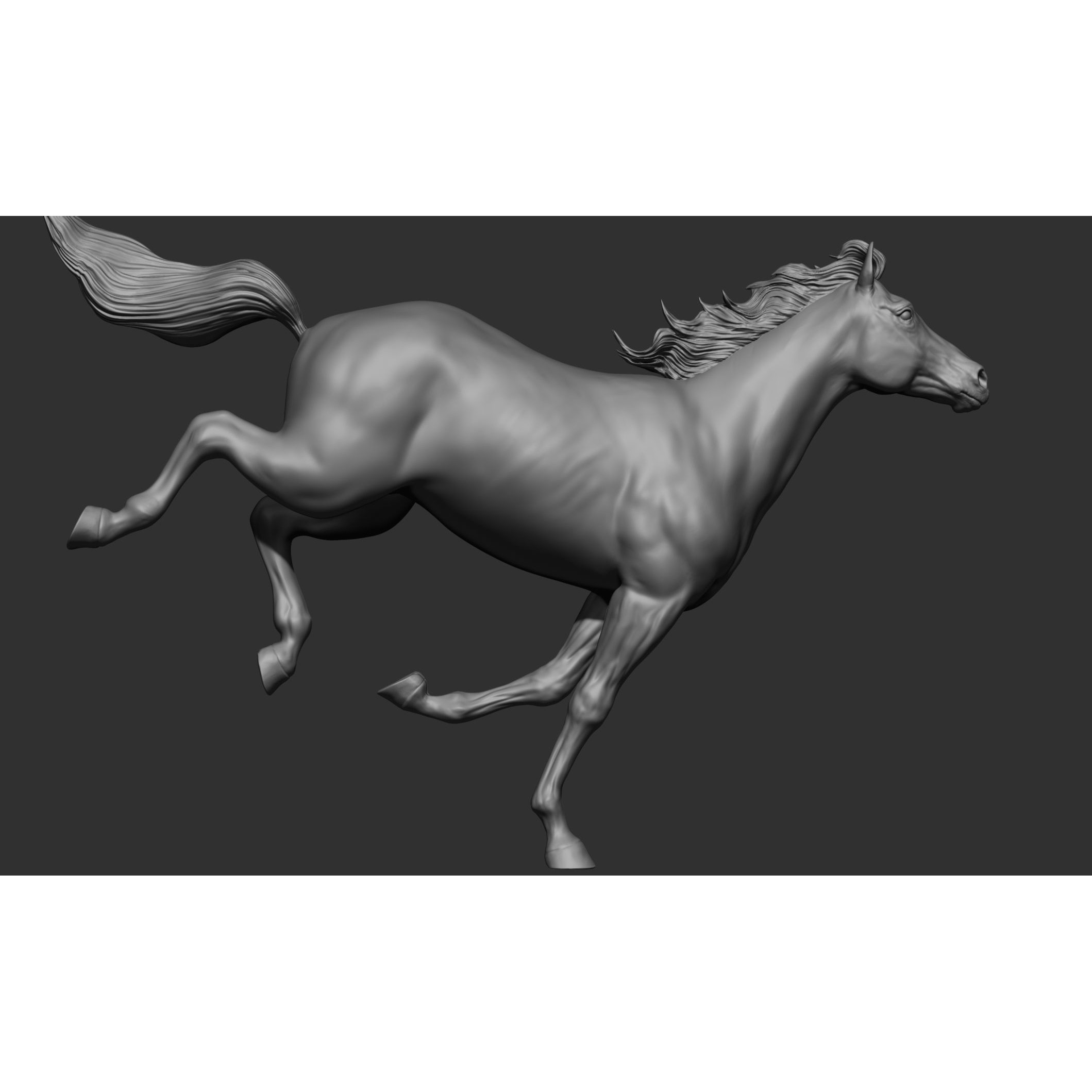 18 Horse Poses - 3D Model - View 65