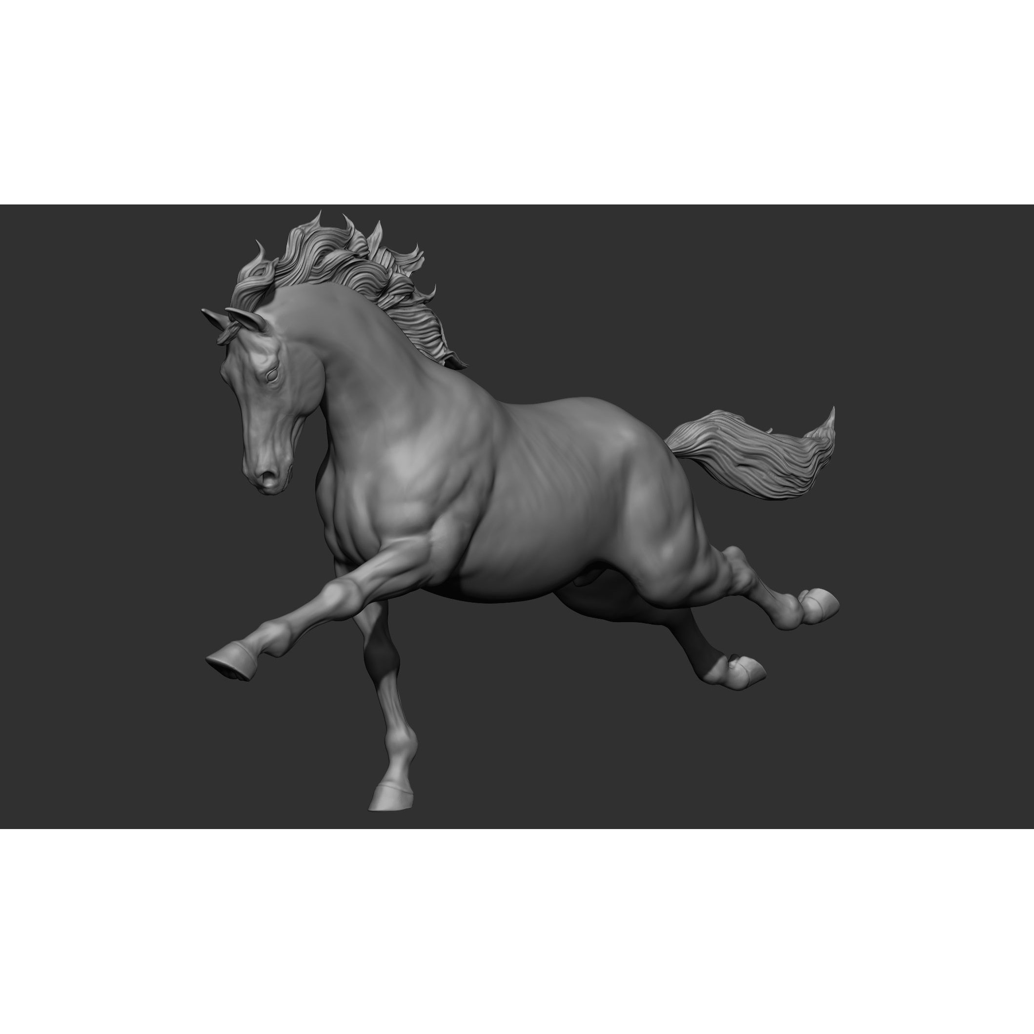 18 Horse Poses - 3D Model - View 67