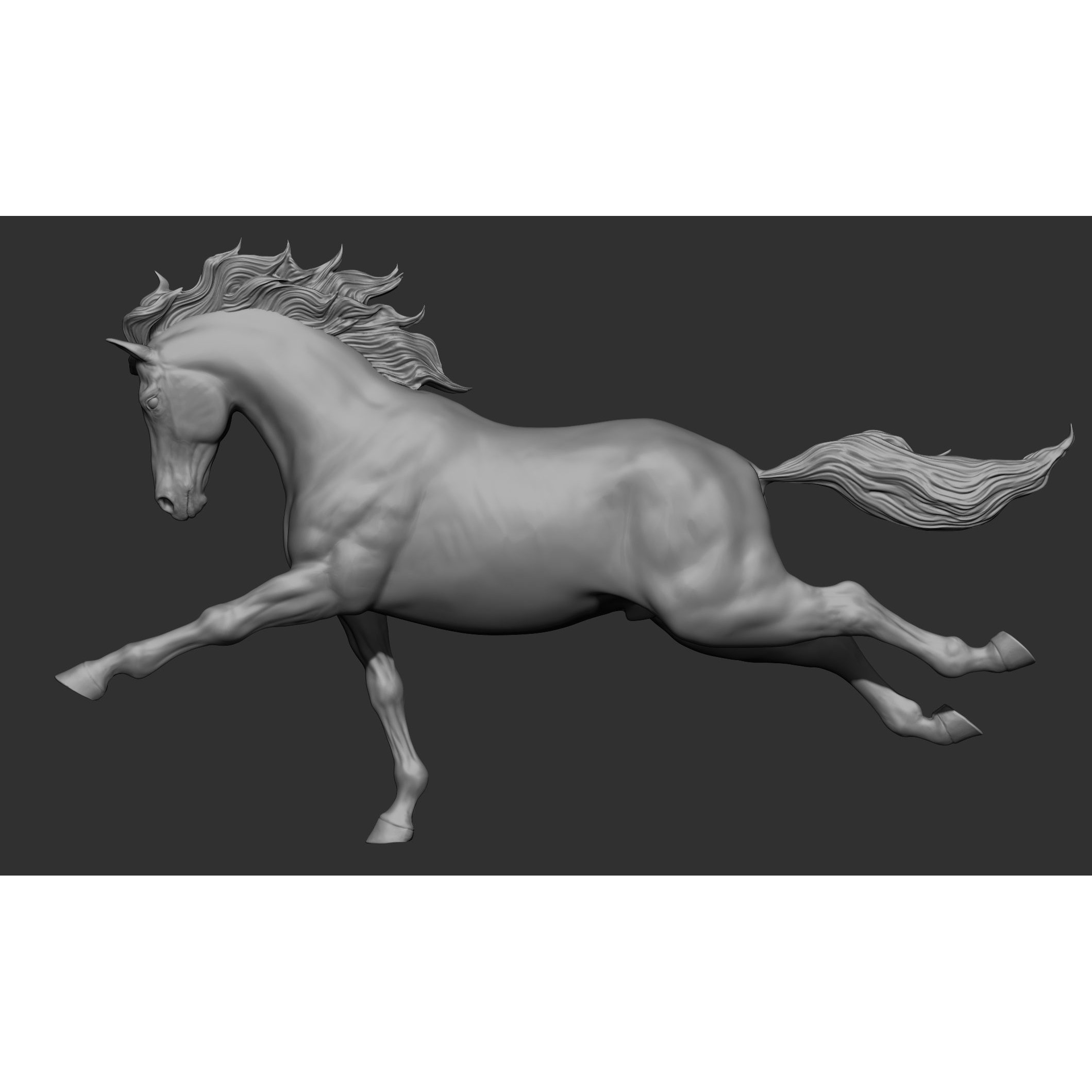 18 Horse Poses - 3D Model - View 68