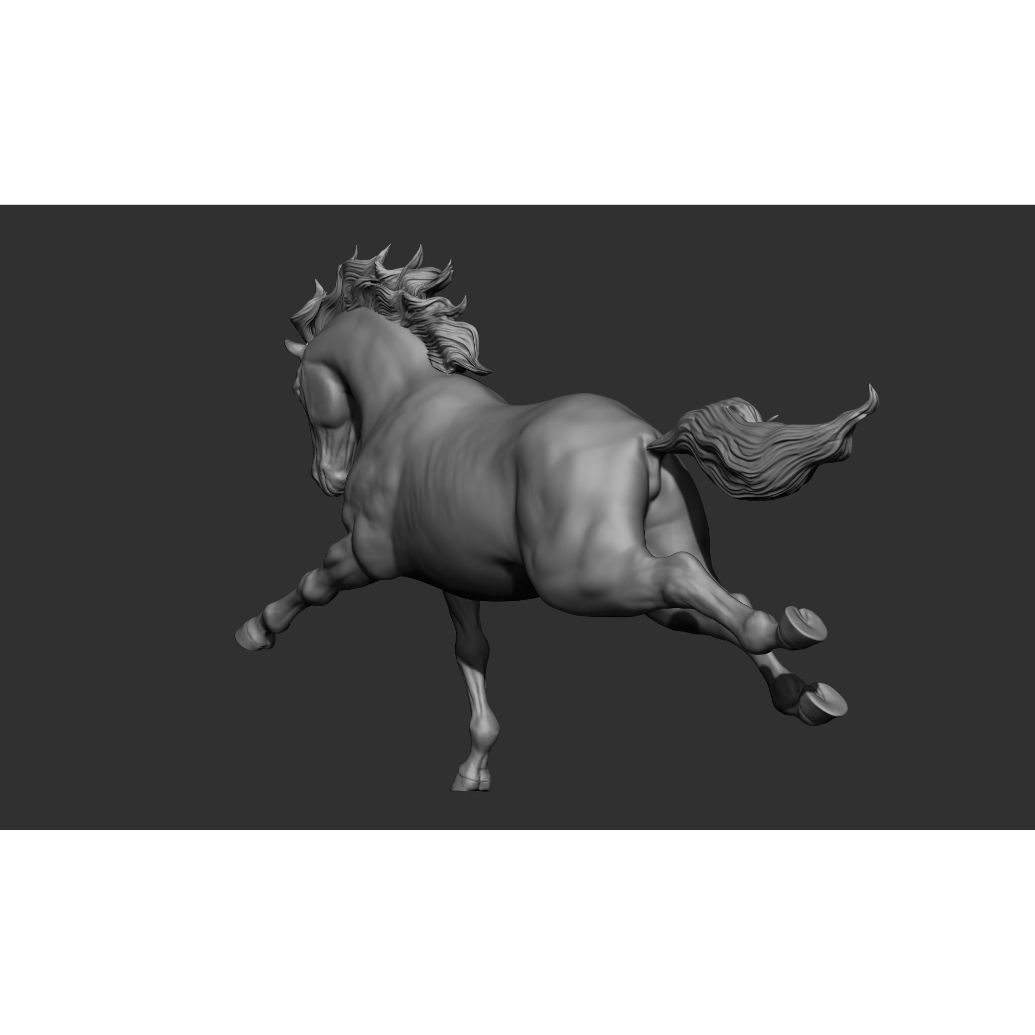 18 Horse Poses - 3D Model - View 69