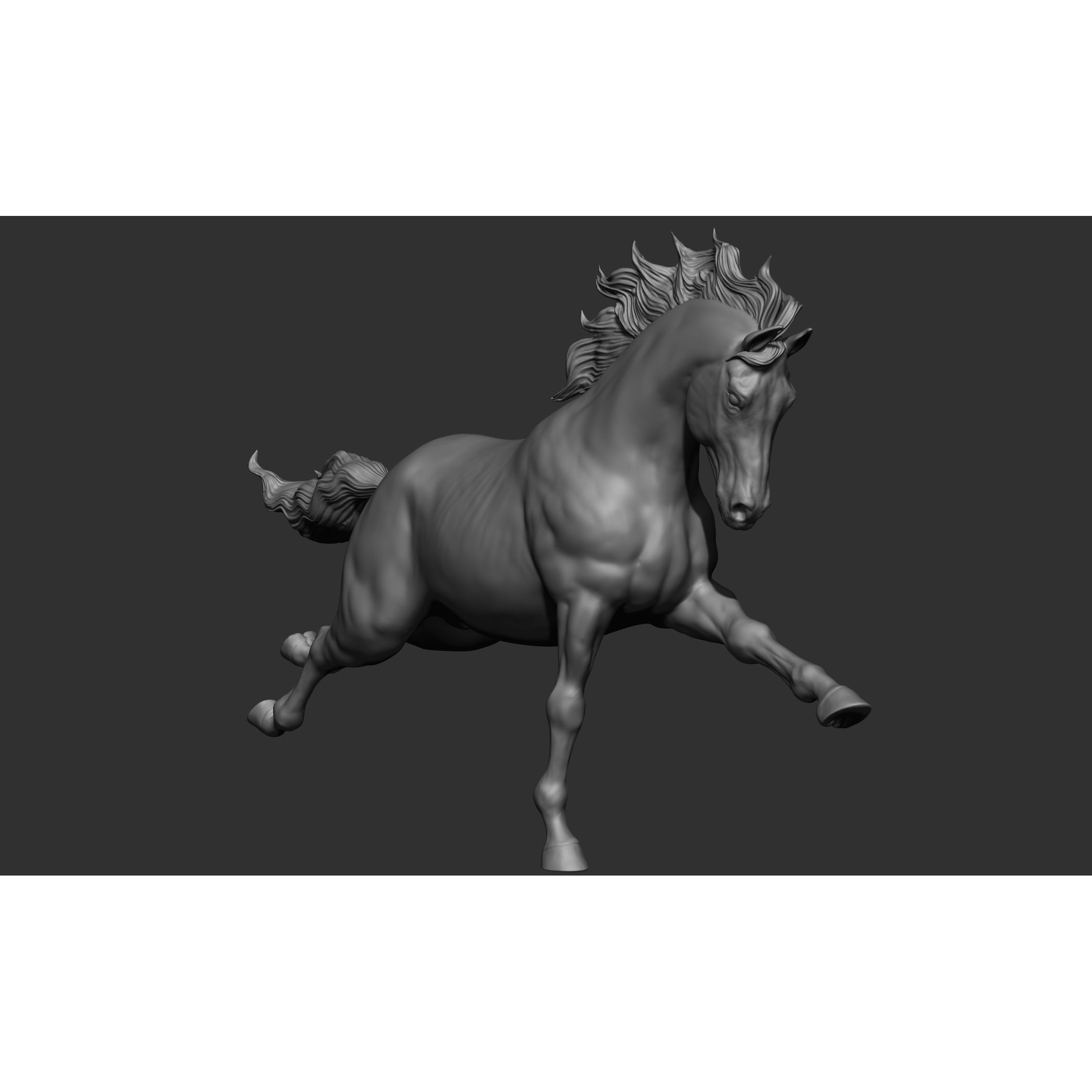 18 Horse Poses - 3D Model - View 71