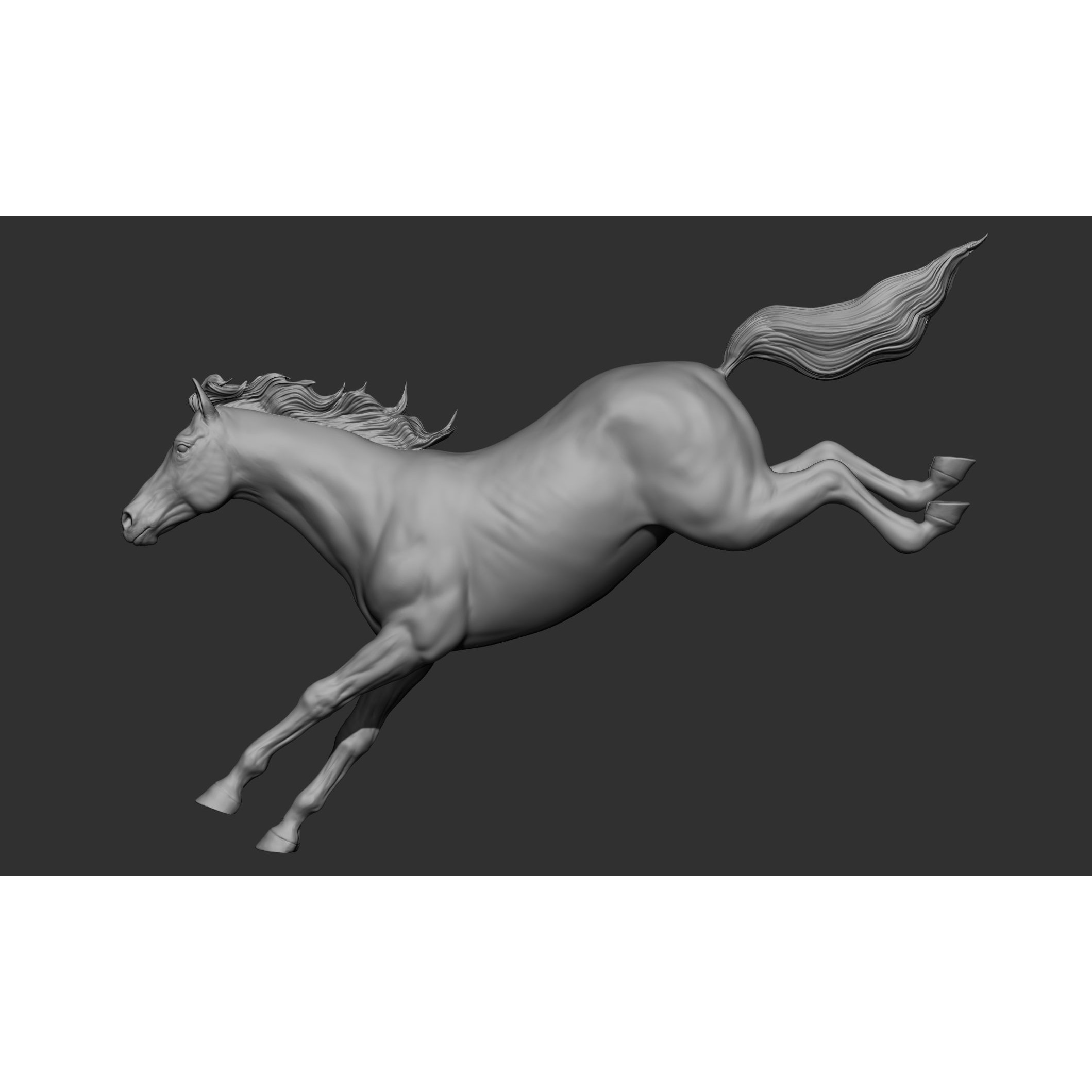 18 Horse Poses - 3D Model - View 83