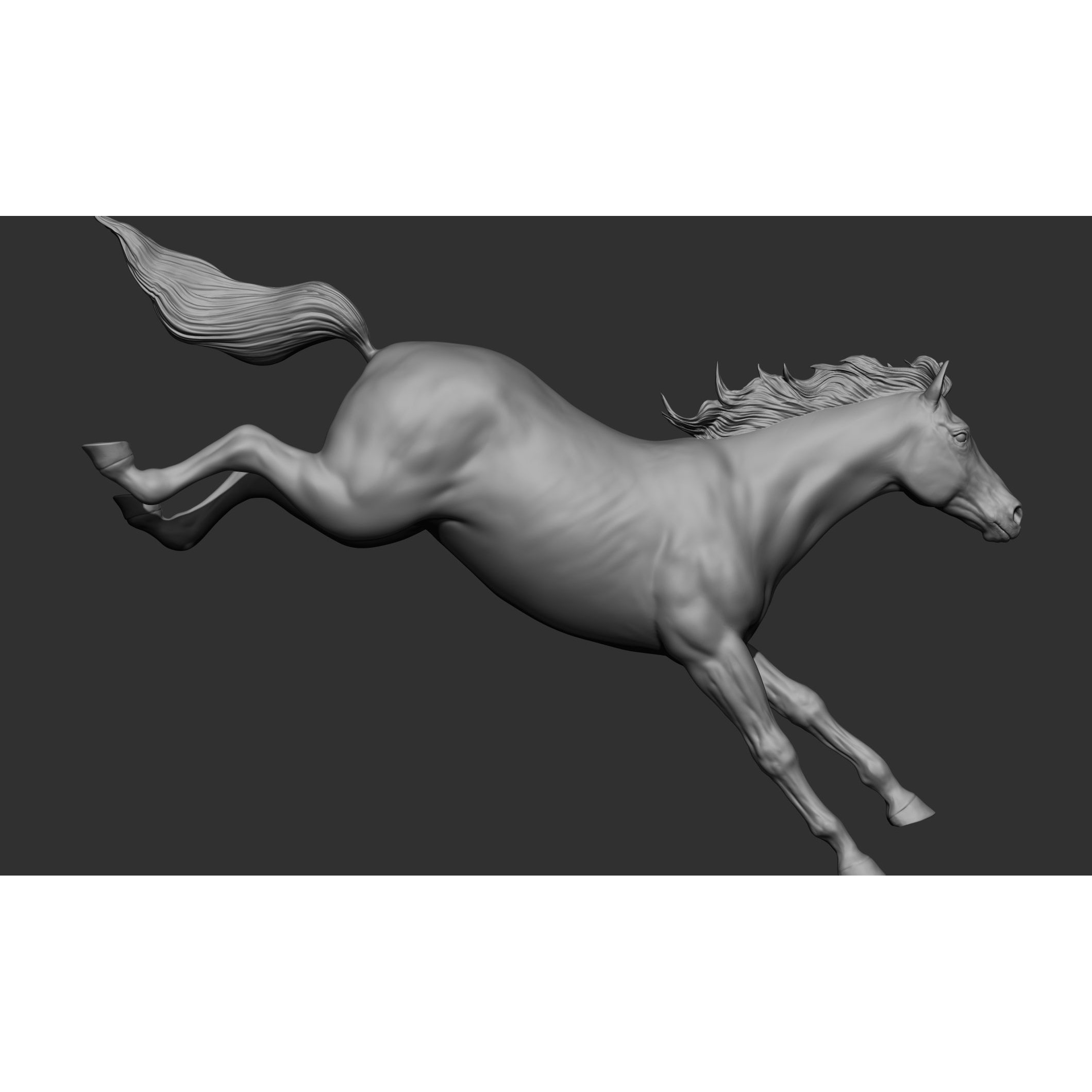 18 Horse Poses - 3D Model - View 84