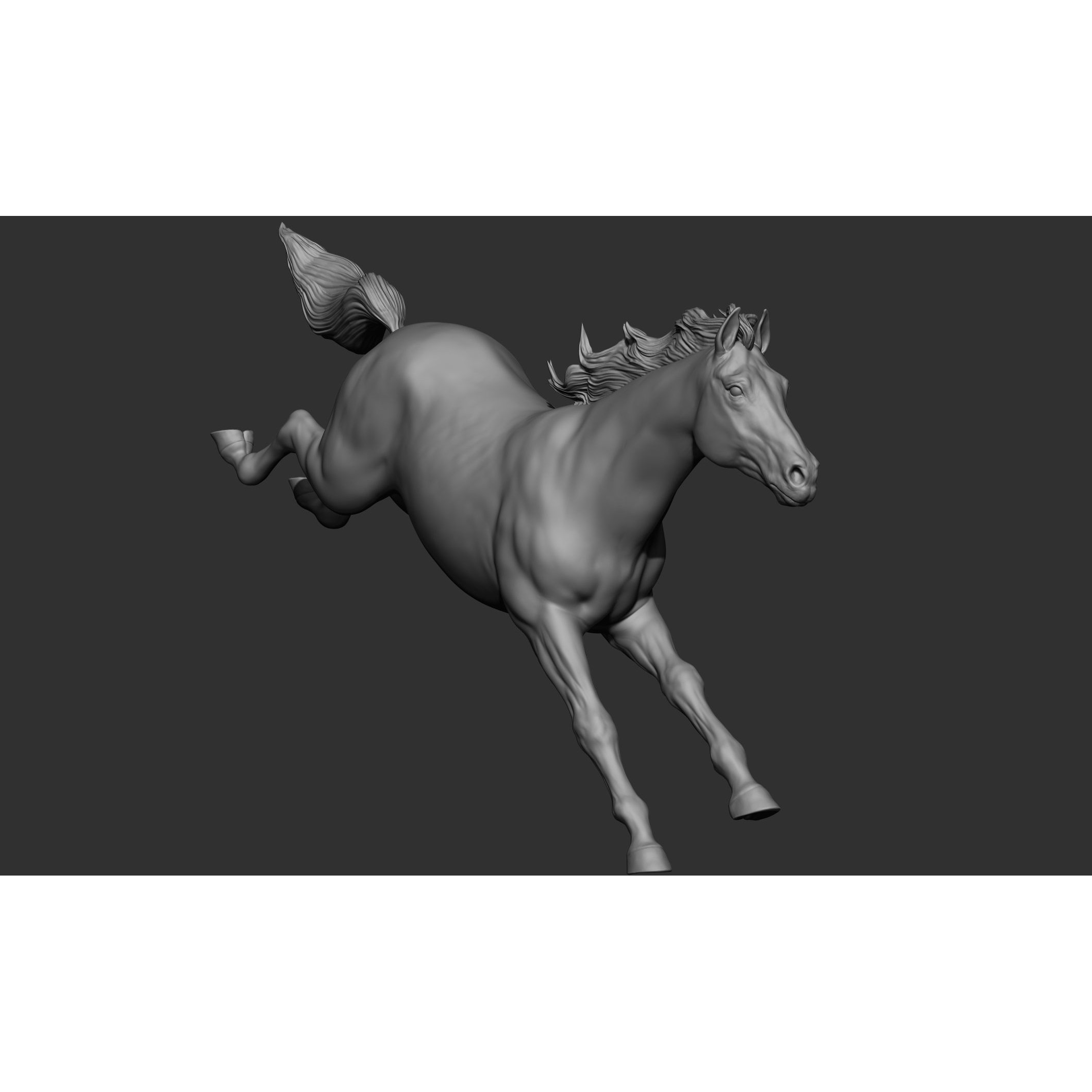 18 Horse Poses - 3D Model - View 85