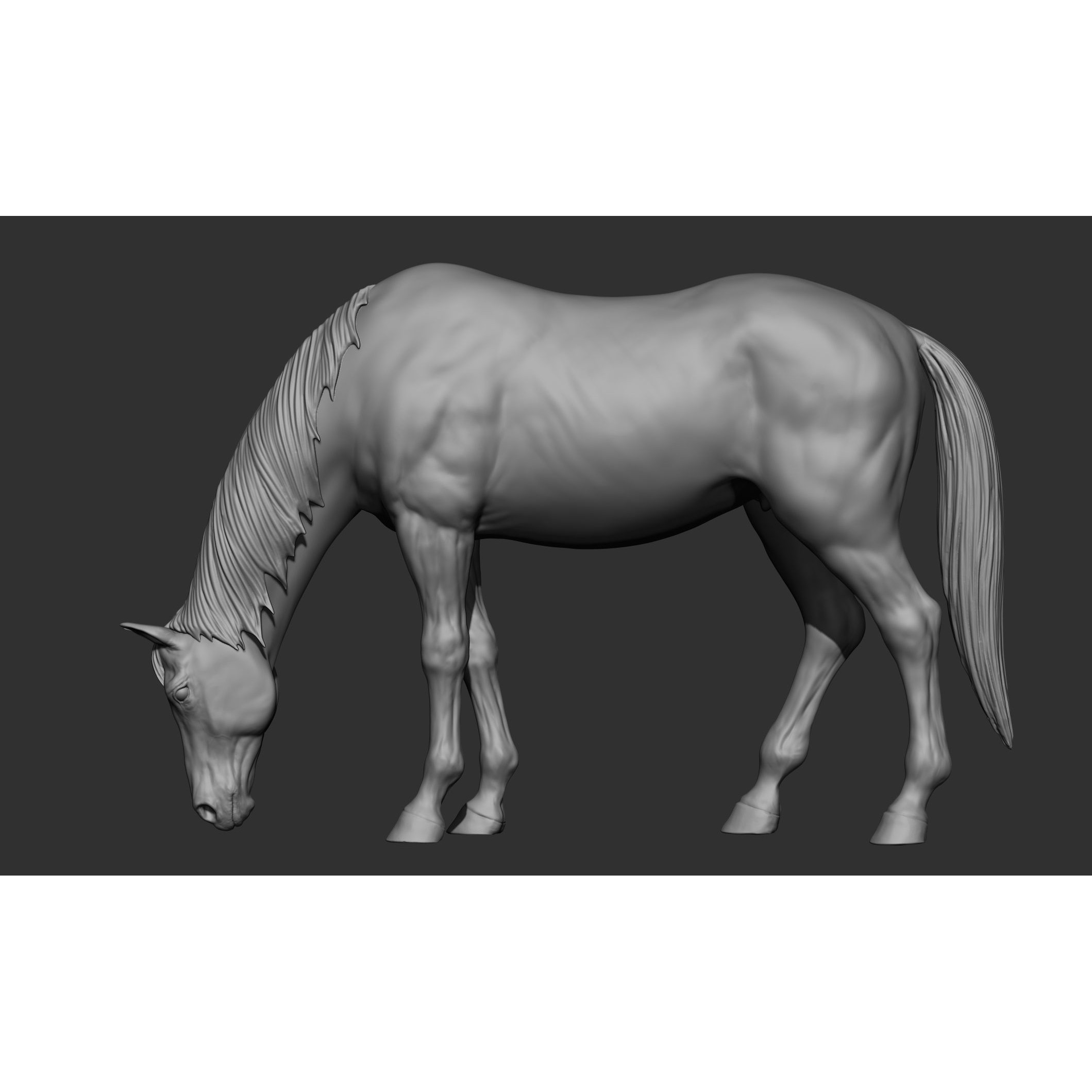 18 Horse Poses - 3D Model - View 87