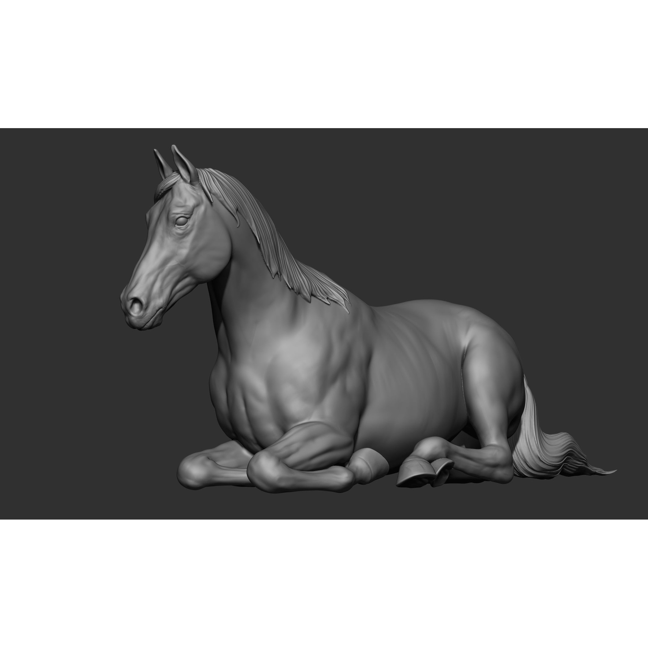 18 Horse Poses - 3D Model - View 91