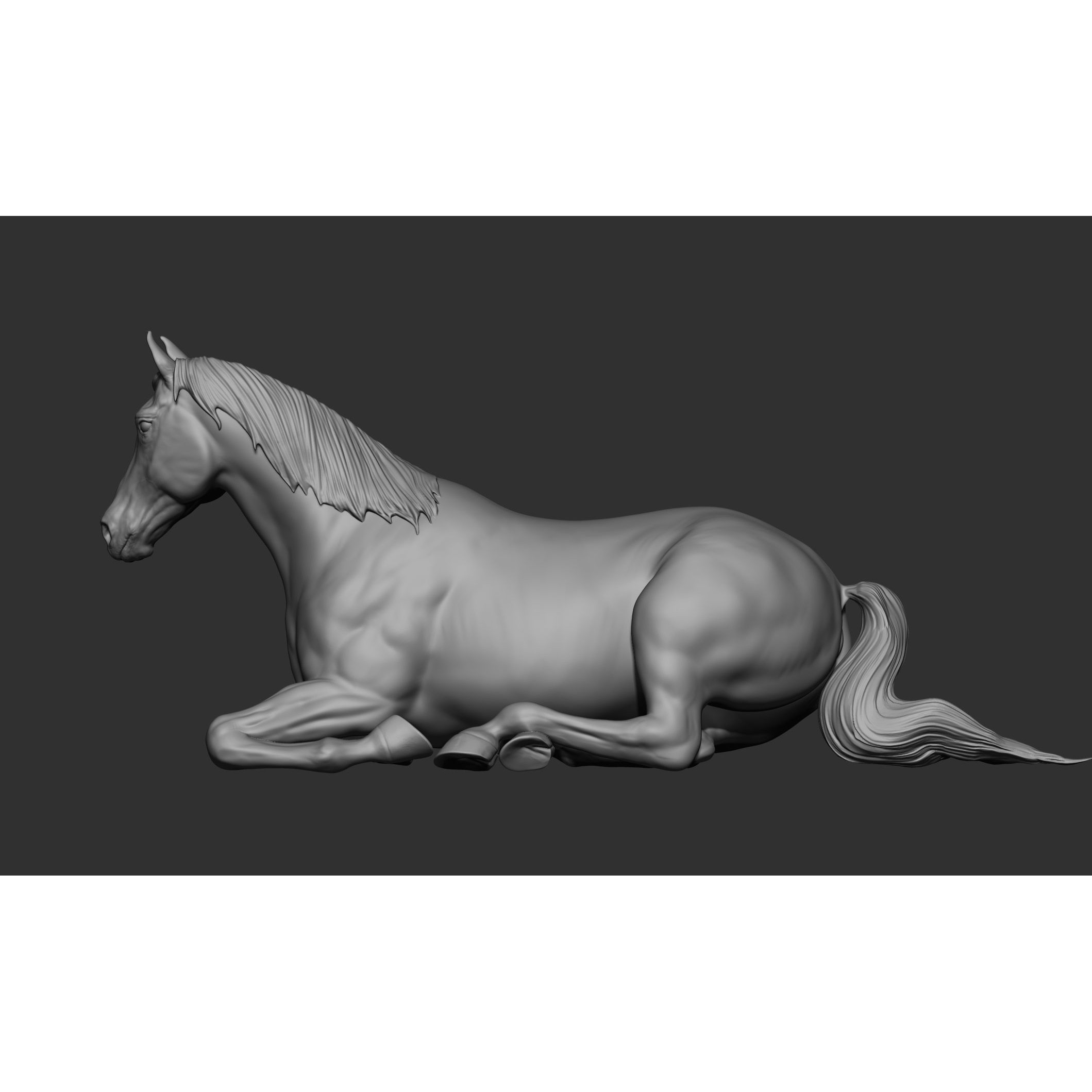 18 Horse Poses - 3D Model - View 92
