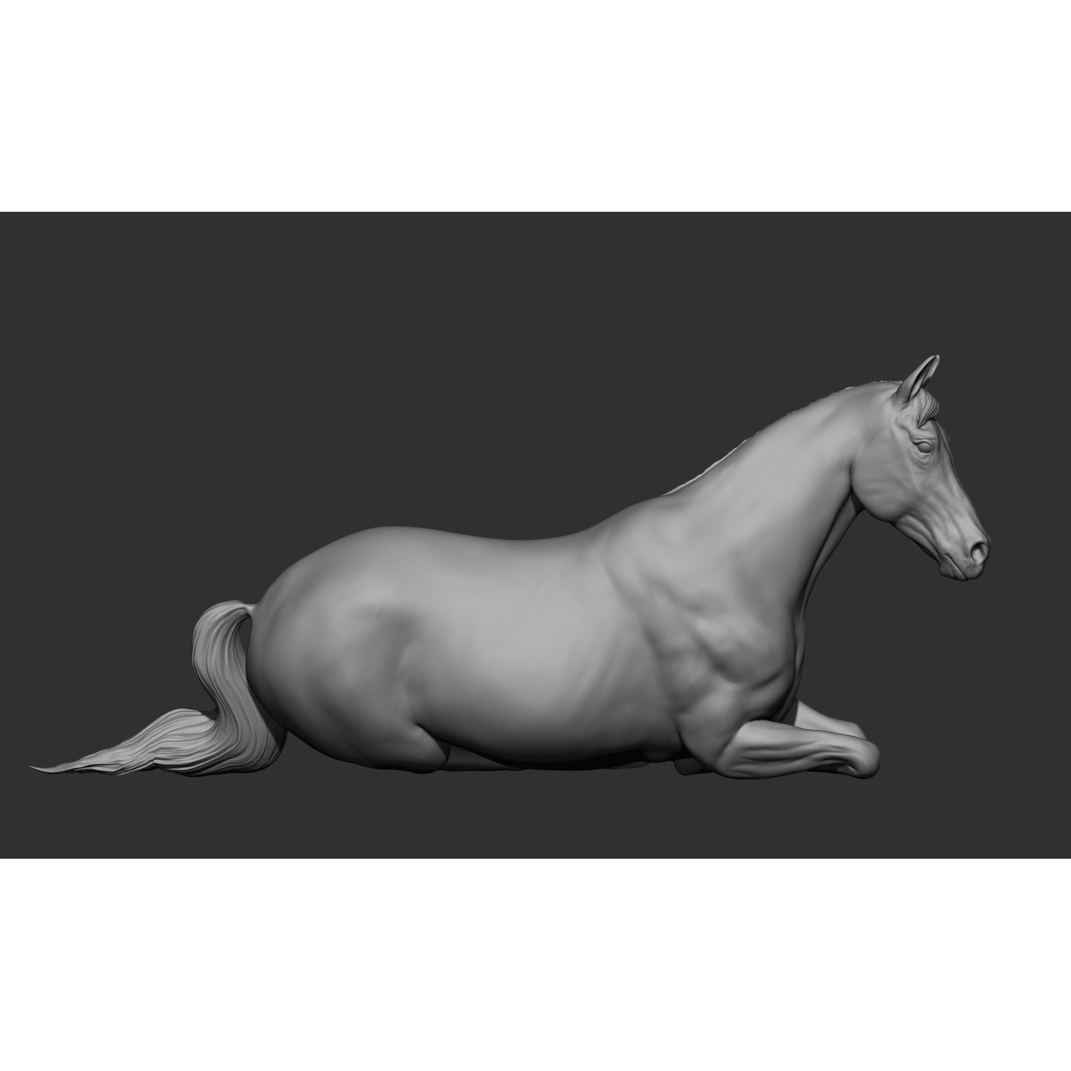 18 Horse Poses - 3D Model - View 93