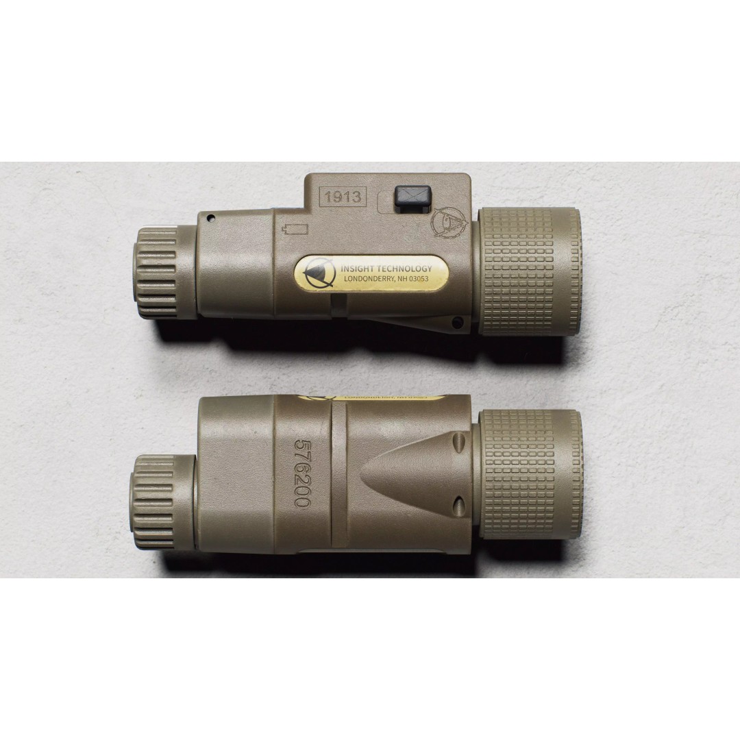 Insight M3X Flashlight 3D Model – Low Poly PBR Game Asset, FBX - View 10