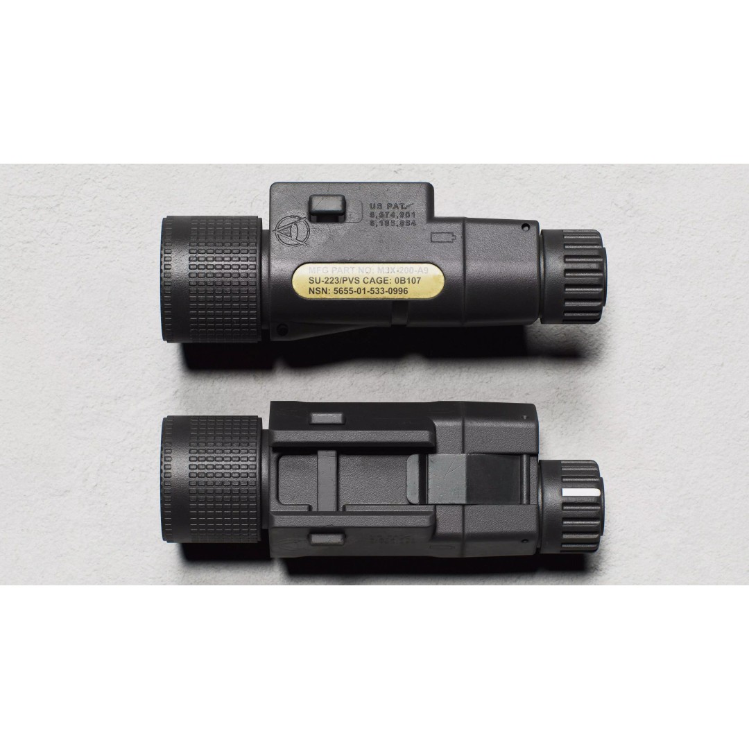 Insight M3X Flashlight 3D Model – Low Poly PBR Game Asset, FBX - View 12