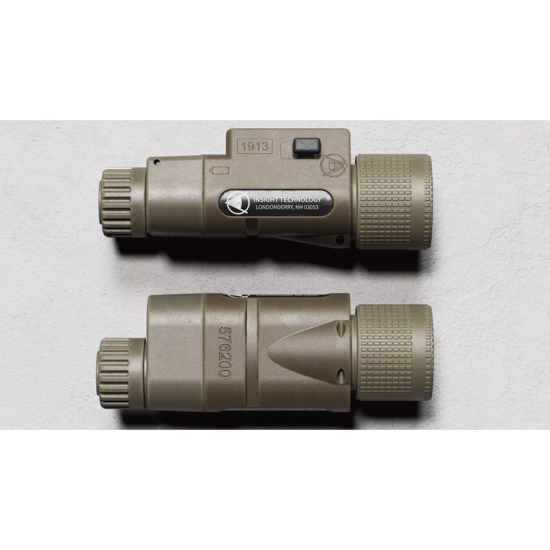 Insight M3X Flashlight 3D Model – Low Poly PBR Game Asset, FBX - View 9